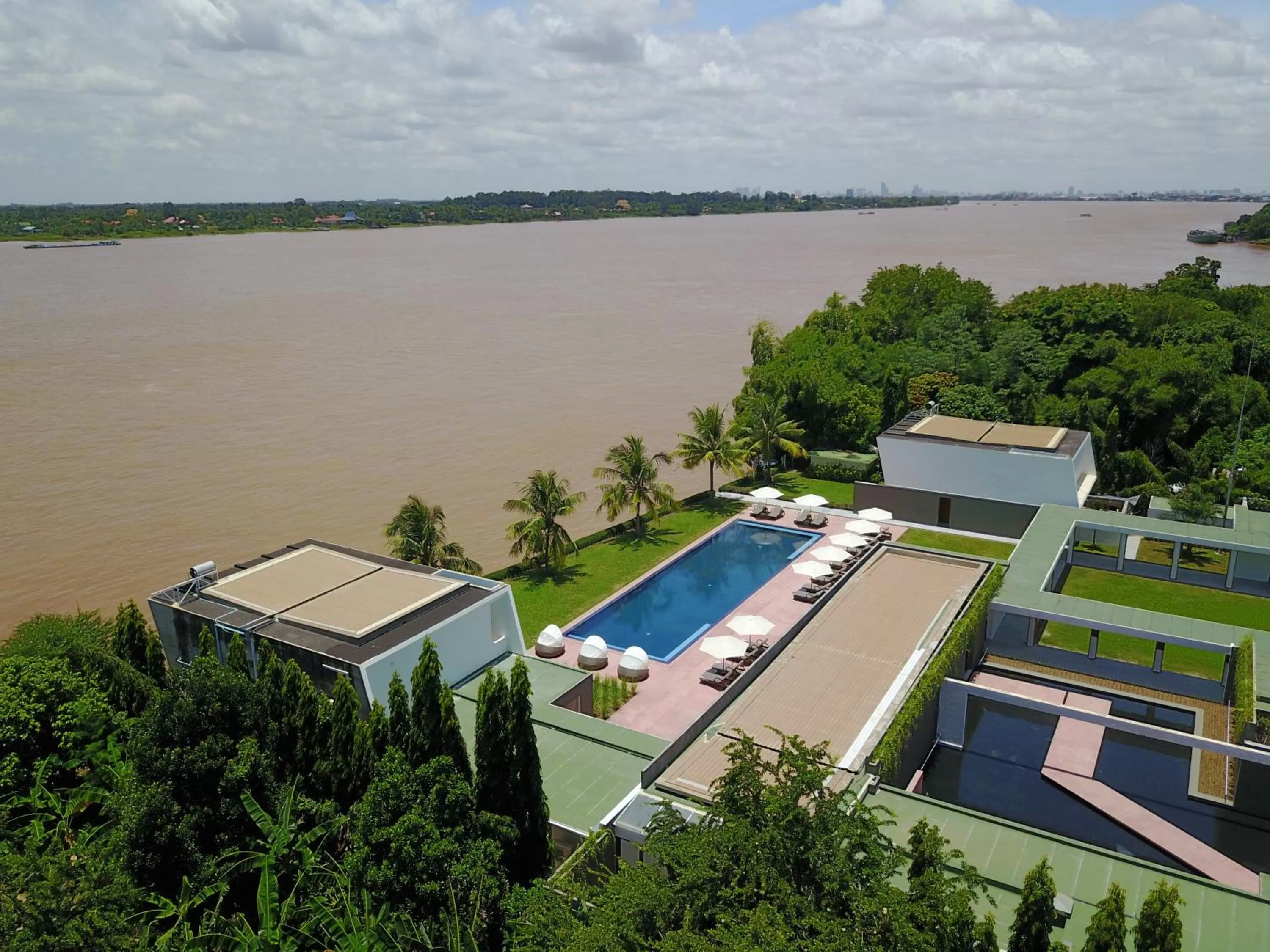 River view in The Bale Phnom Penh by LifestyleRetreats