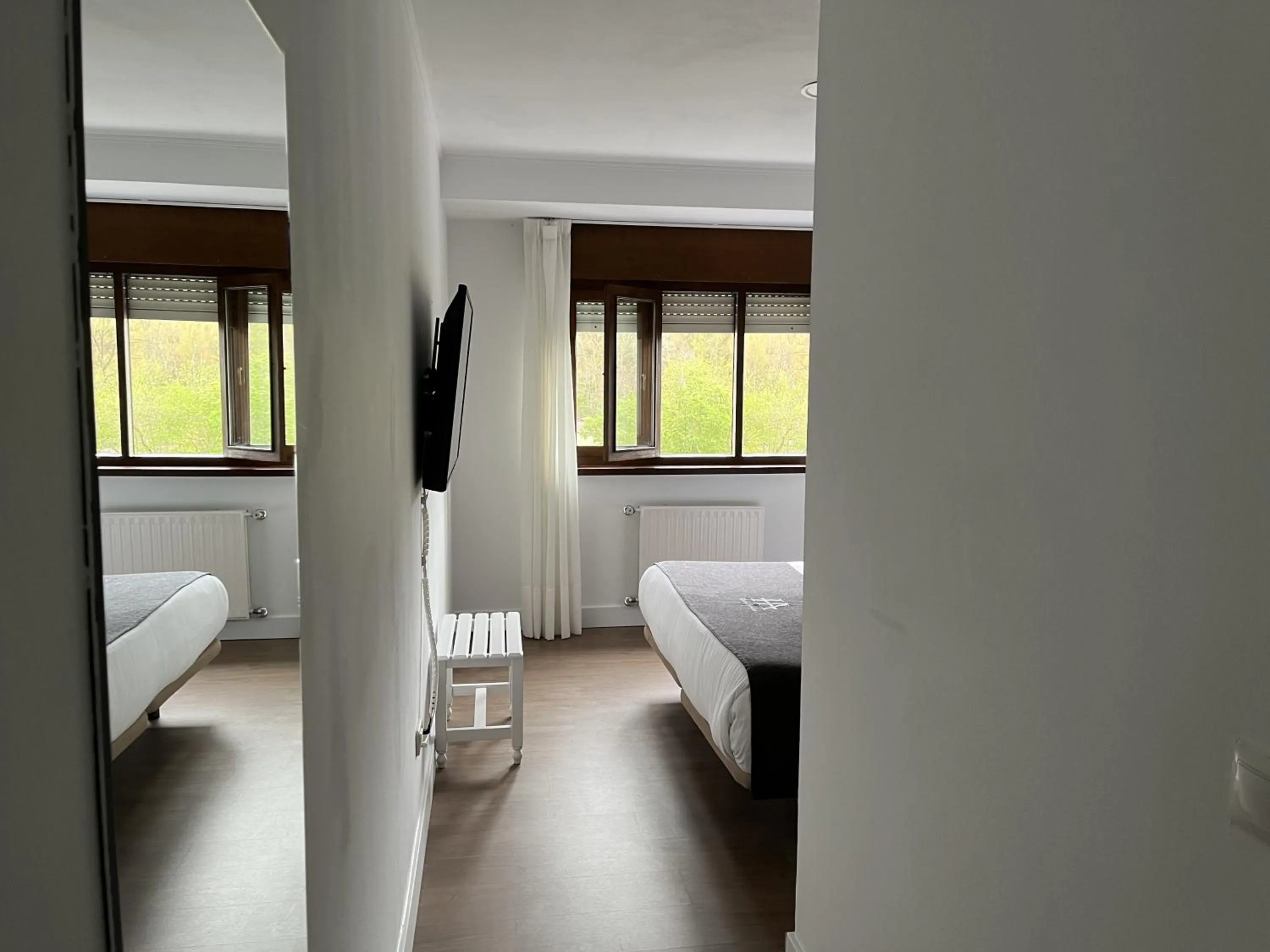 Bed in Hotel Avelina