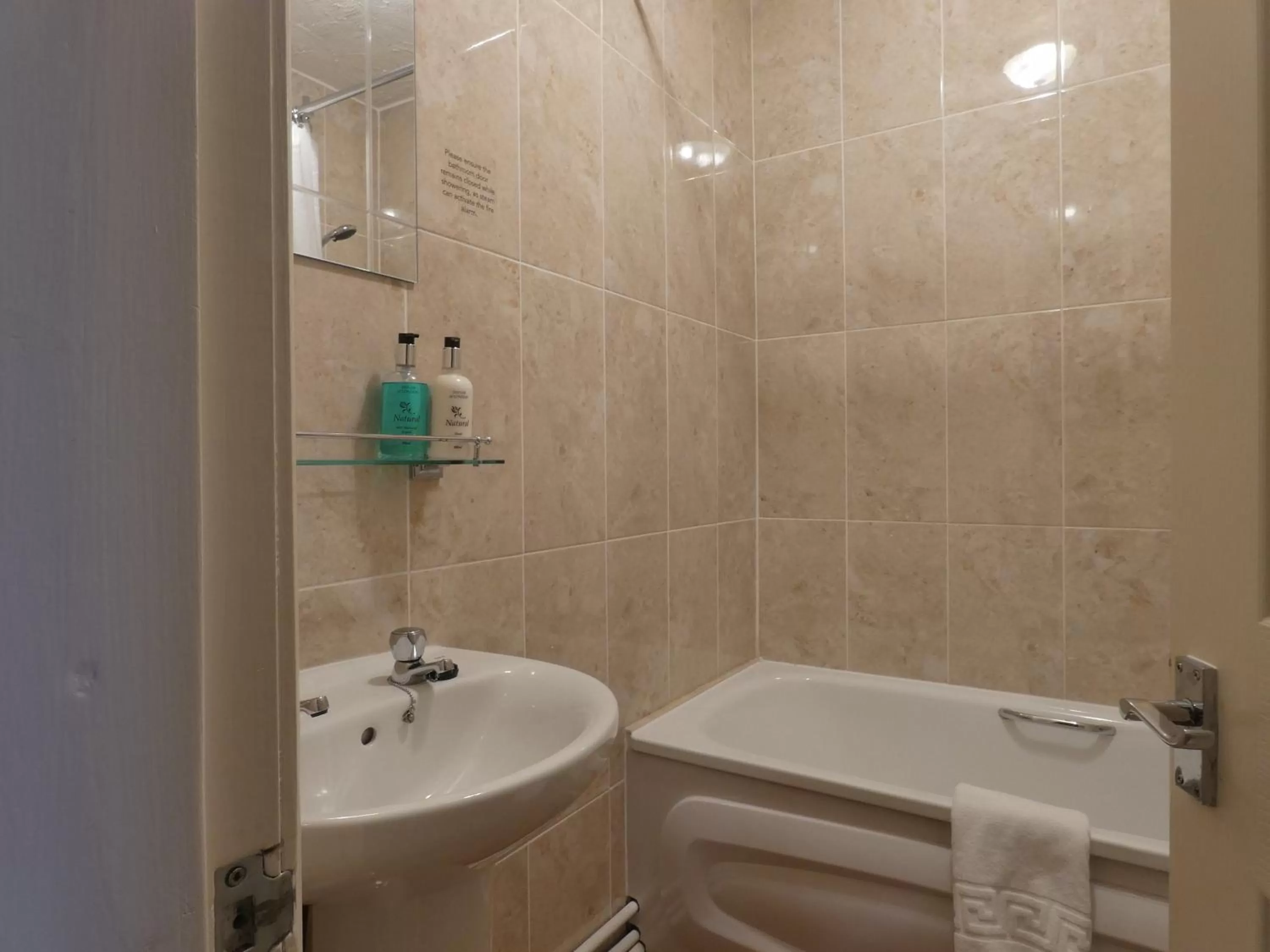 Bathroom in Marston Farm Hotel