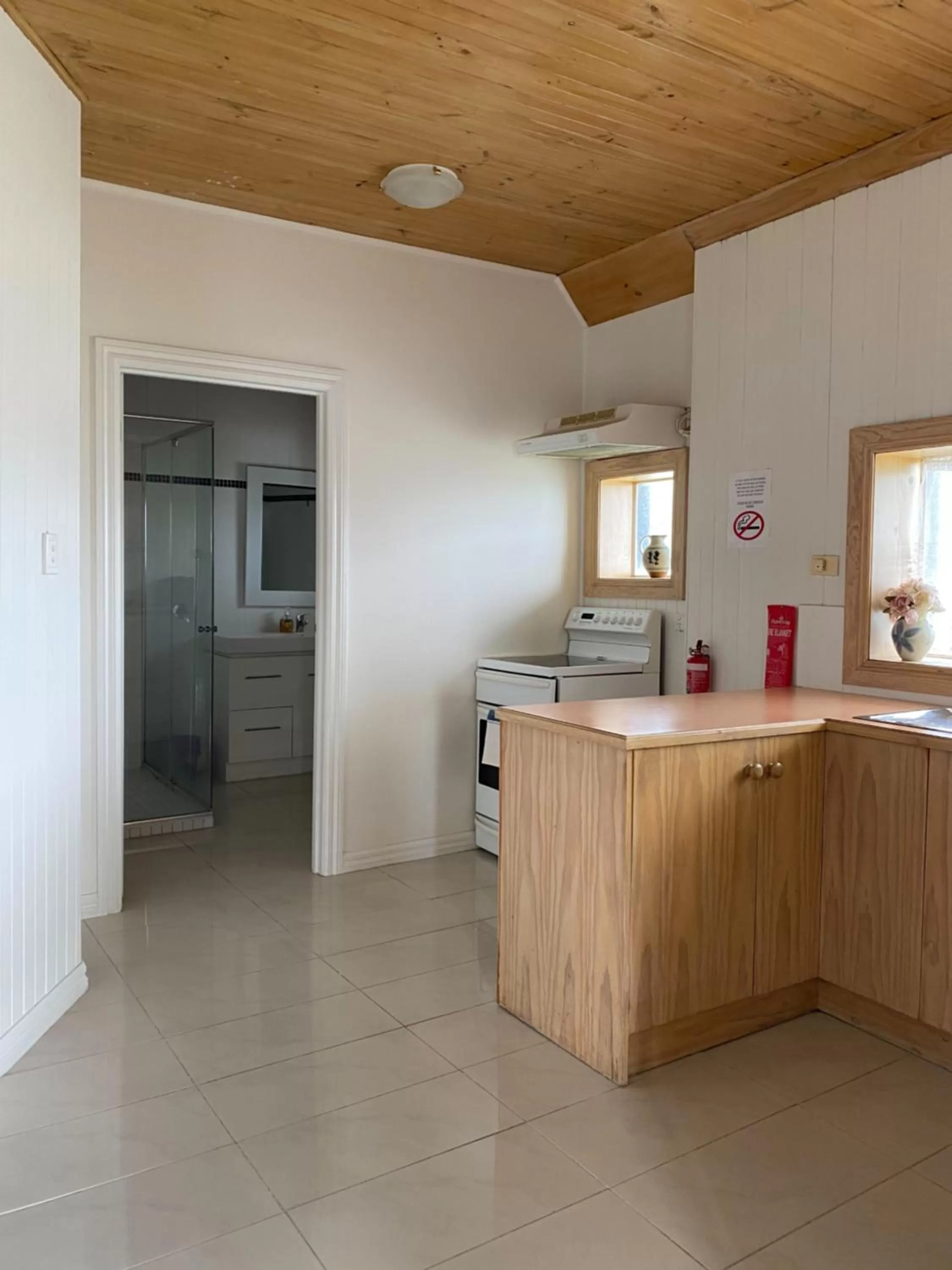 Kitchen or kitchenette in Stella's Dromana Hotel