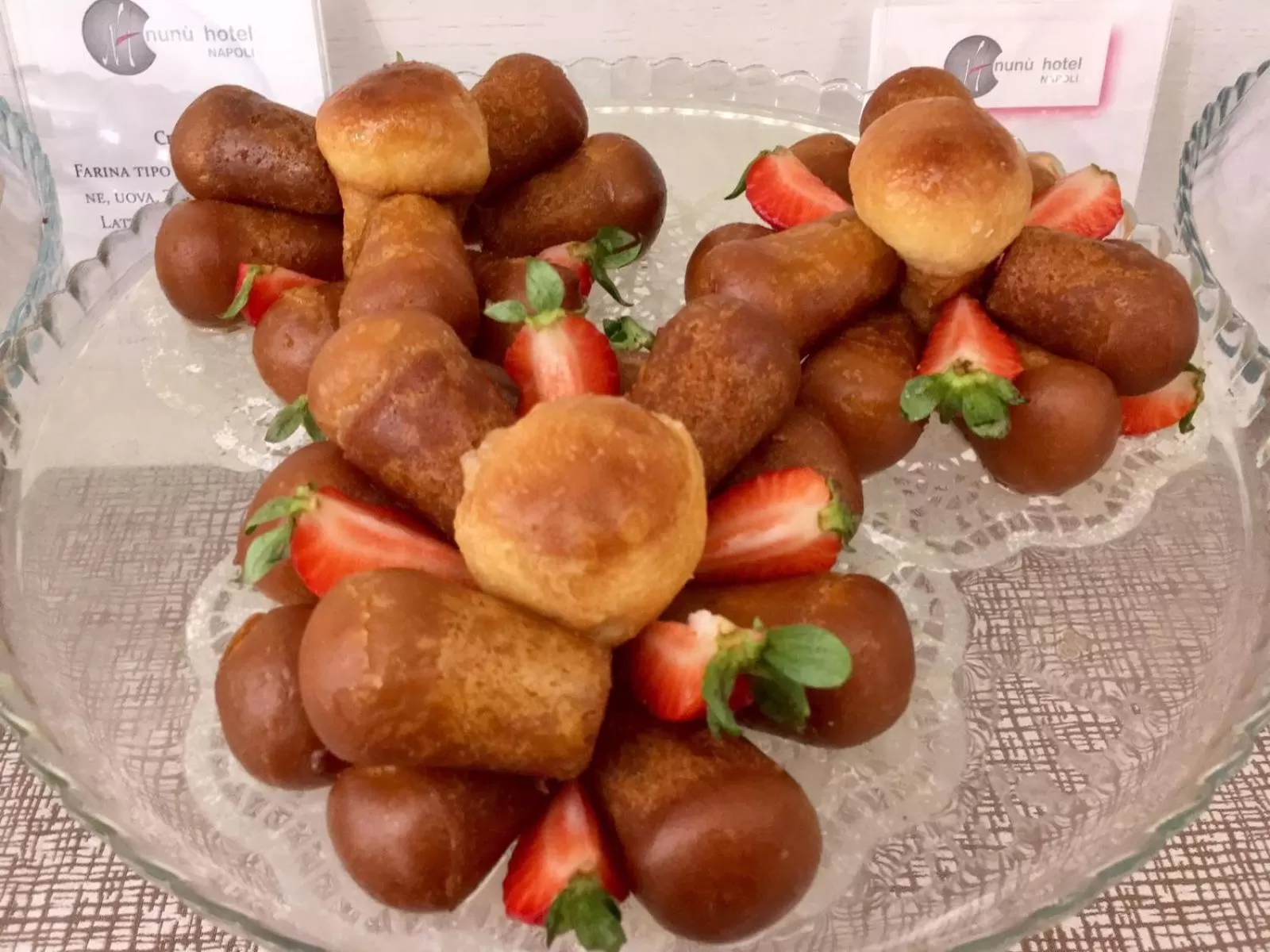 Food close-up in Hotel Nunù