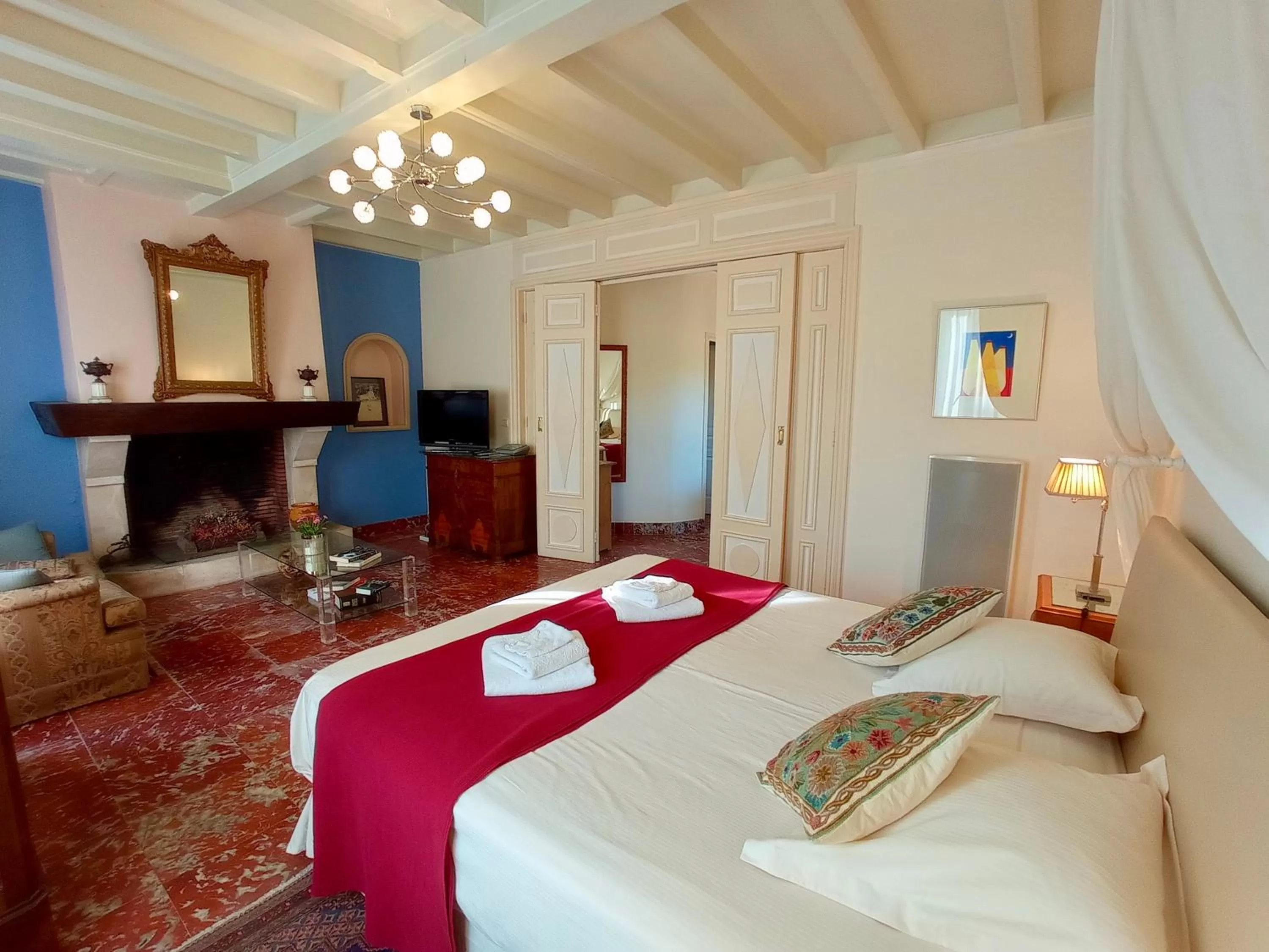 Bed in Domaine de Rasigous