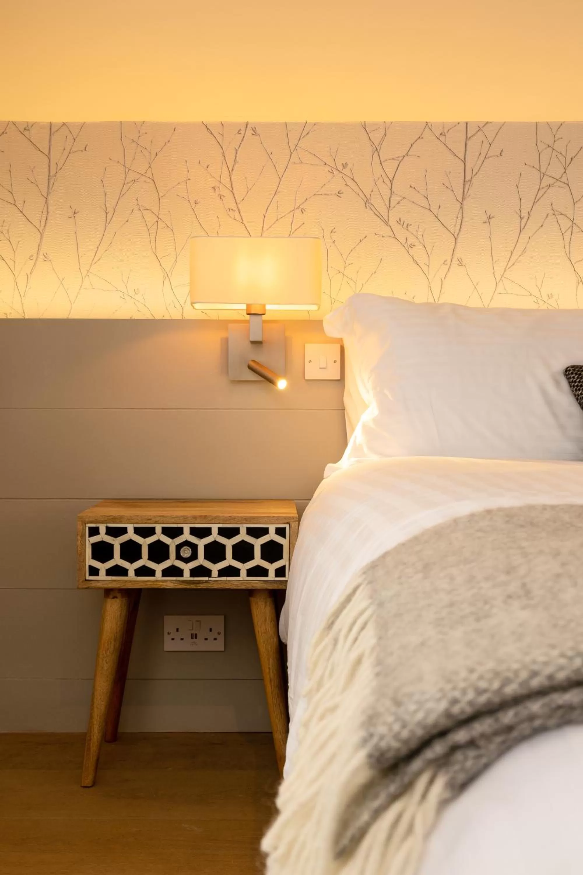 Bedroom, Bed in The Roost on Rock Road