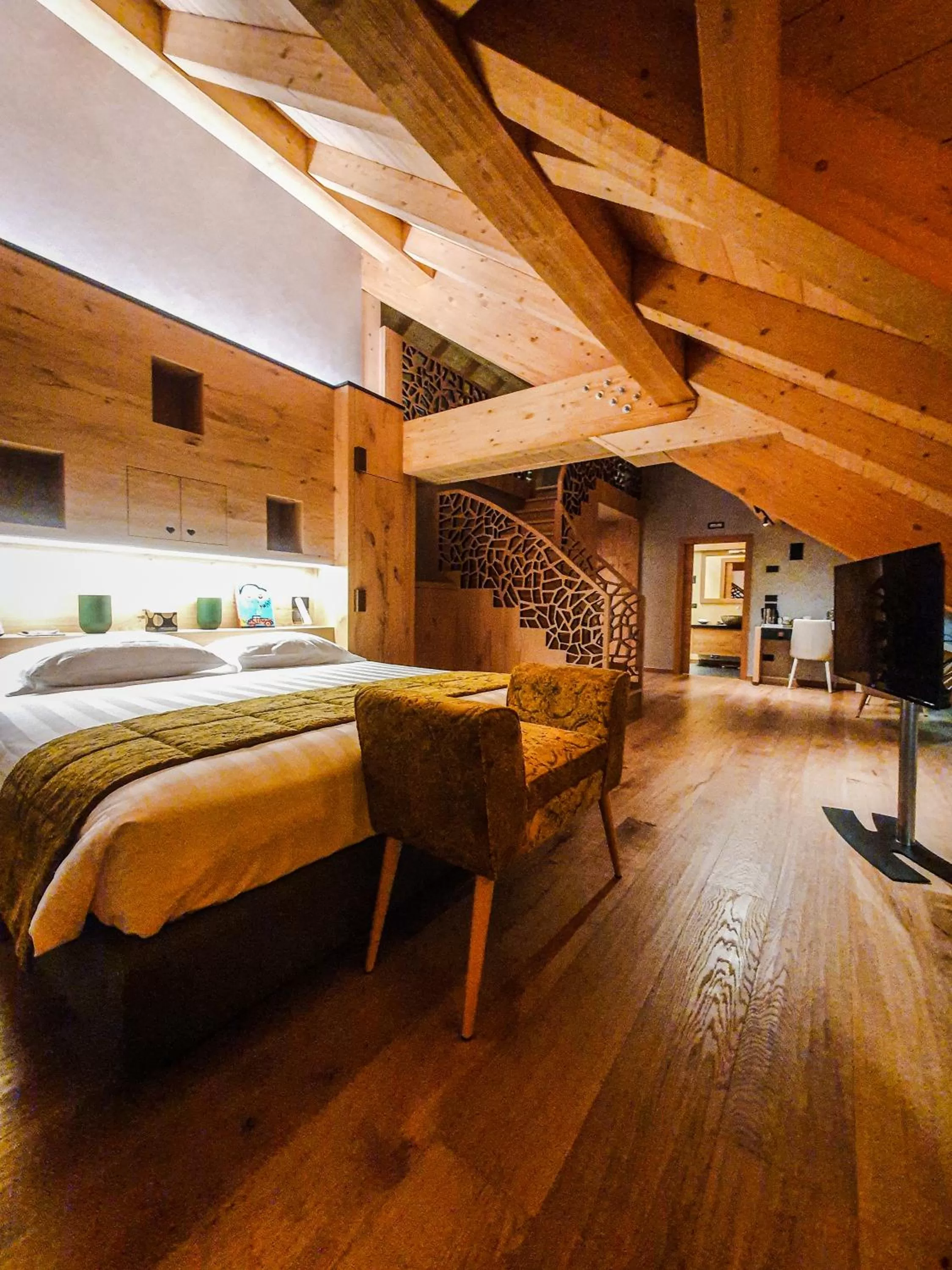 Bed in Asiago Sporting Hotel & Spa