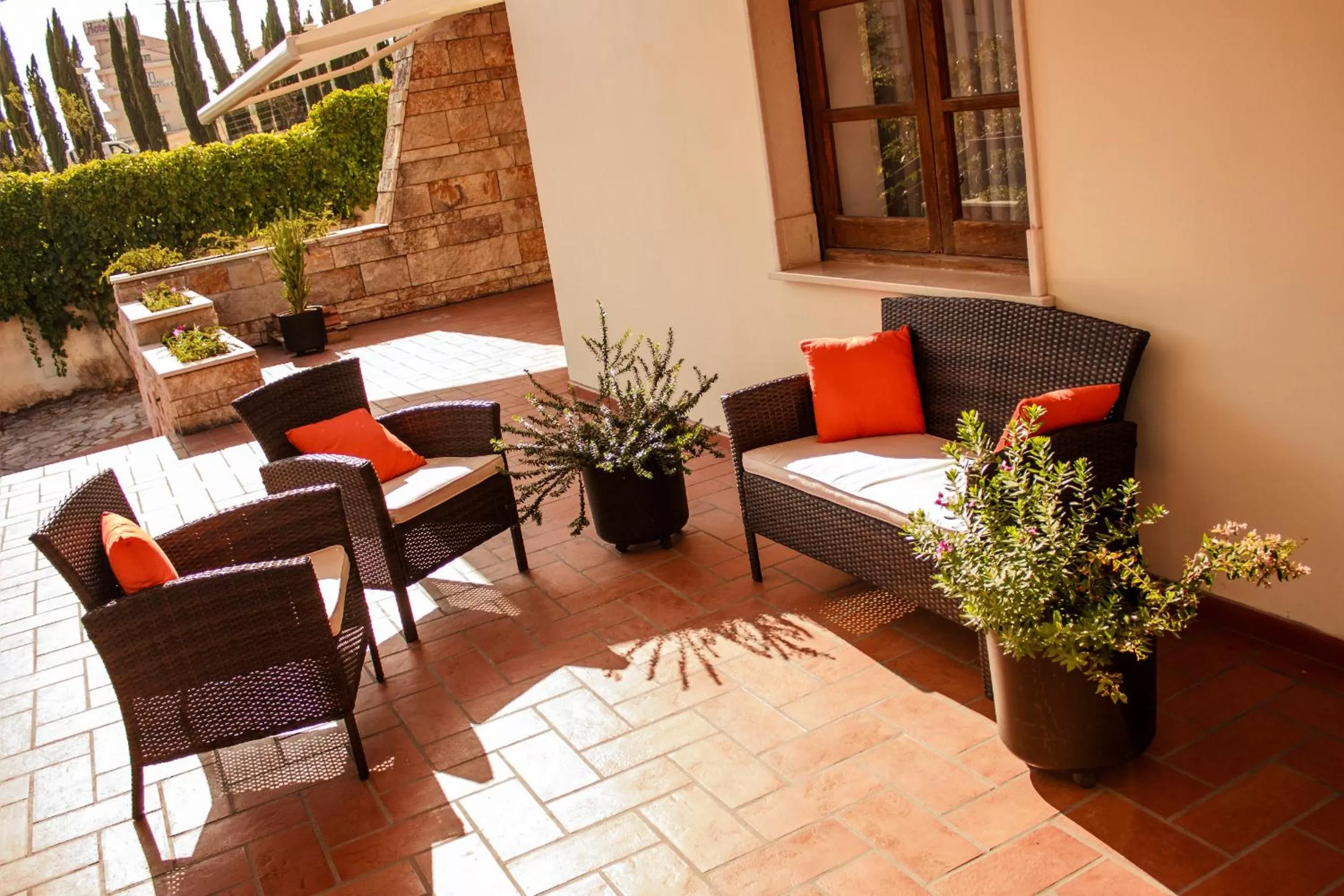 Balcony/Terrace in Villa Ruberto