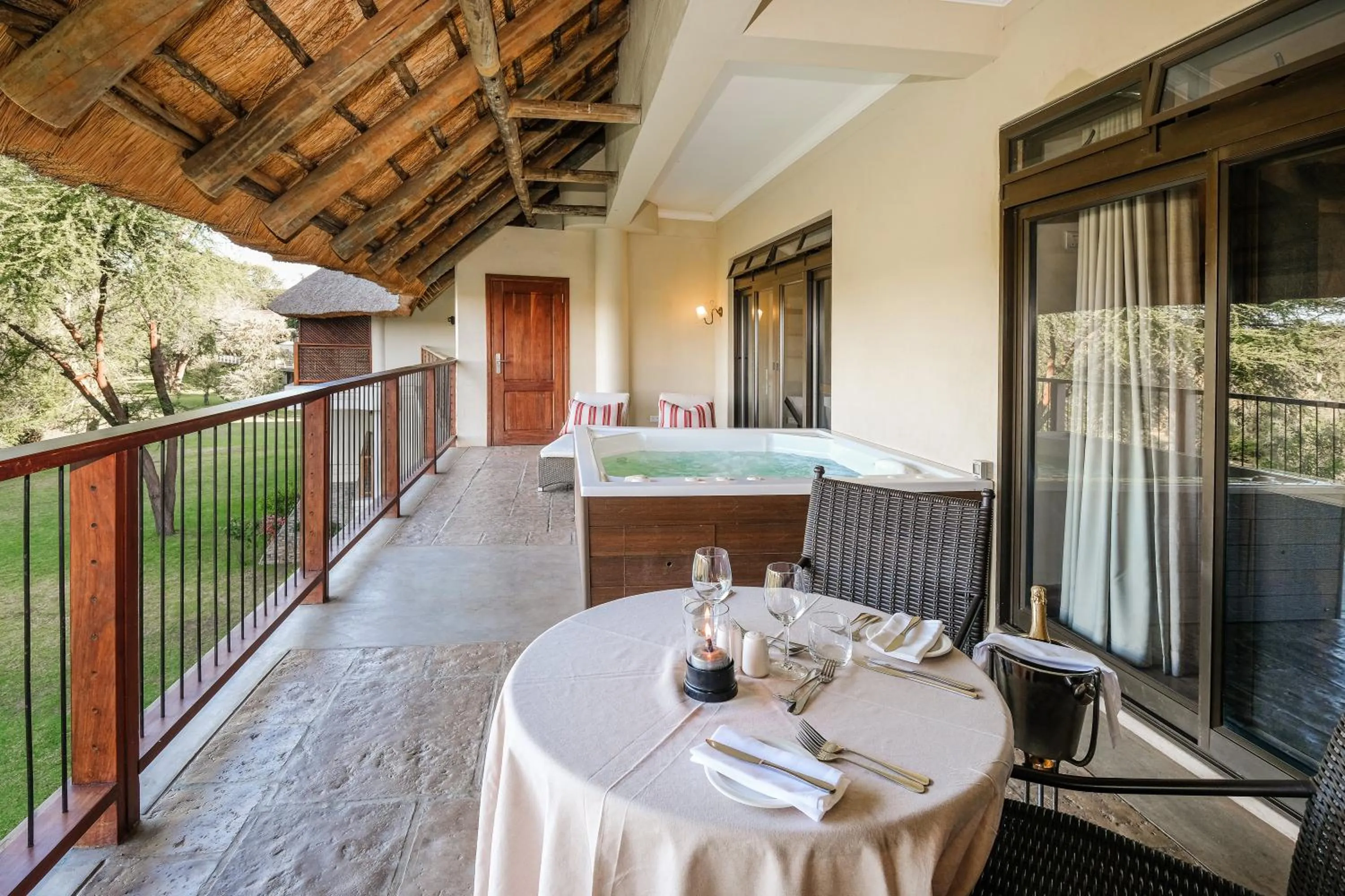 Hot Tub in Ilala Lodge Hotel