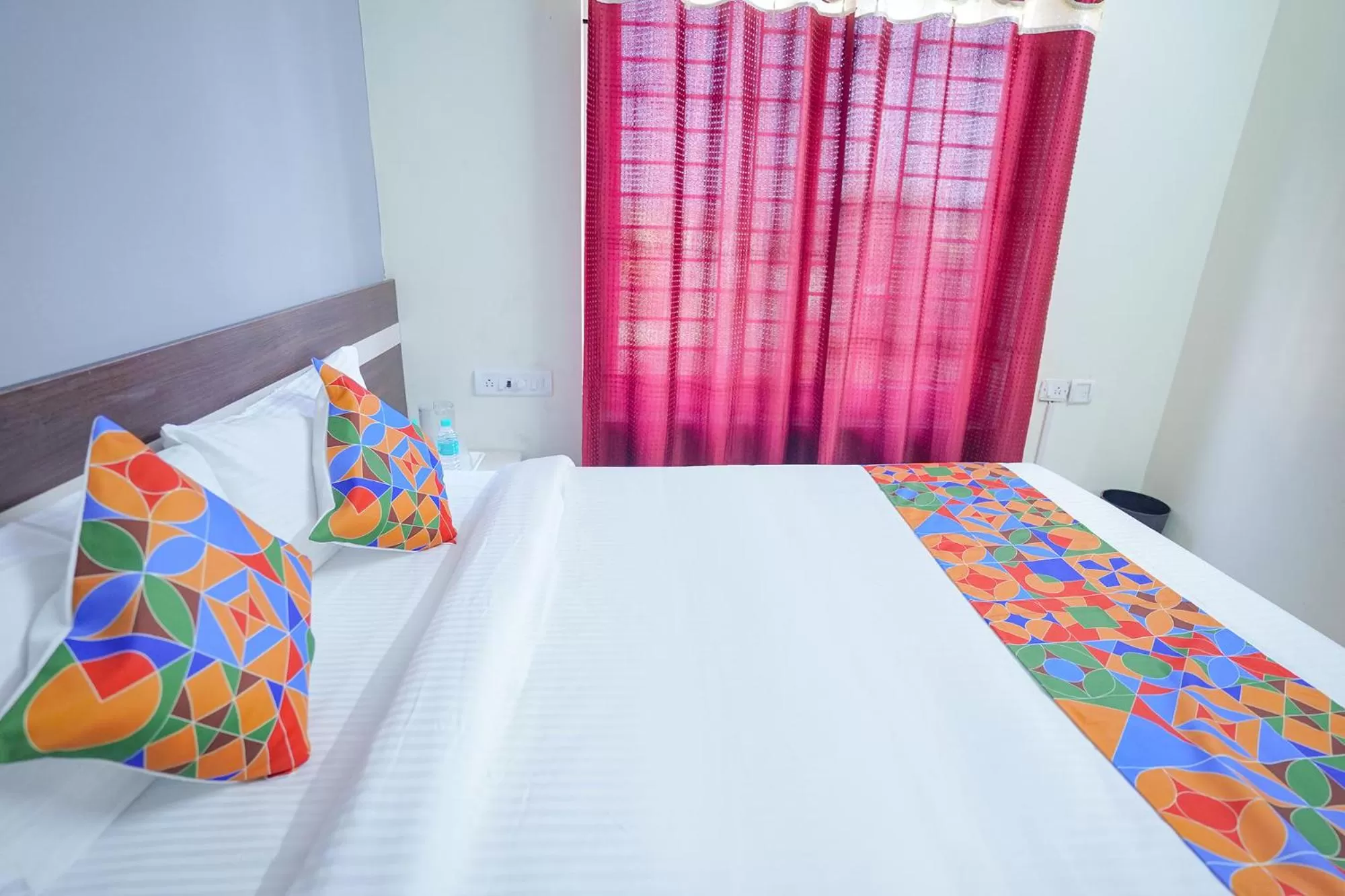 Bed in FabExpress Town Space Apartment