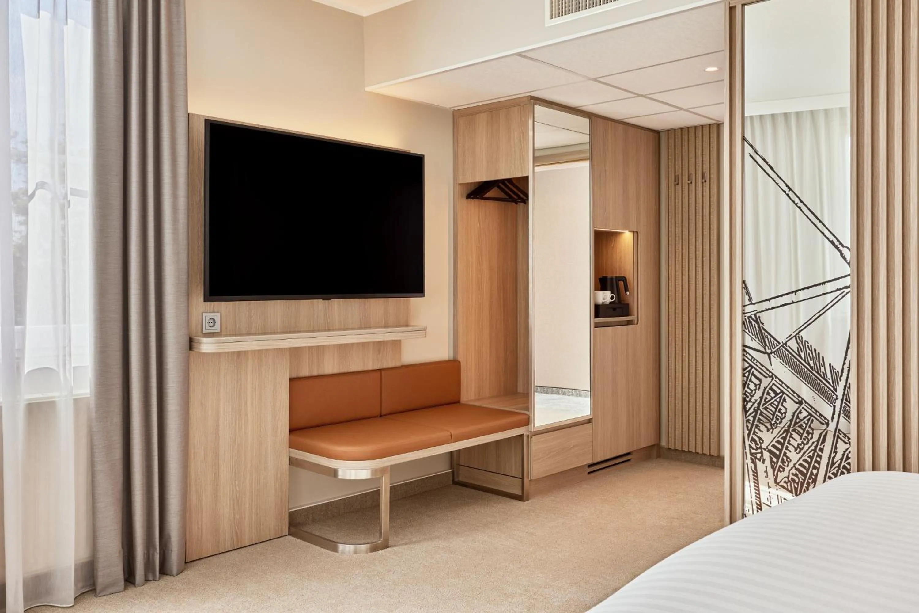 Photo of the whole room, Bed in Courtyard by Marriott Dortmund