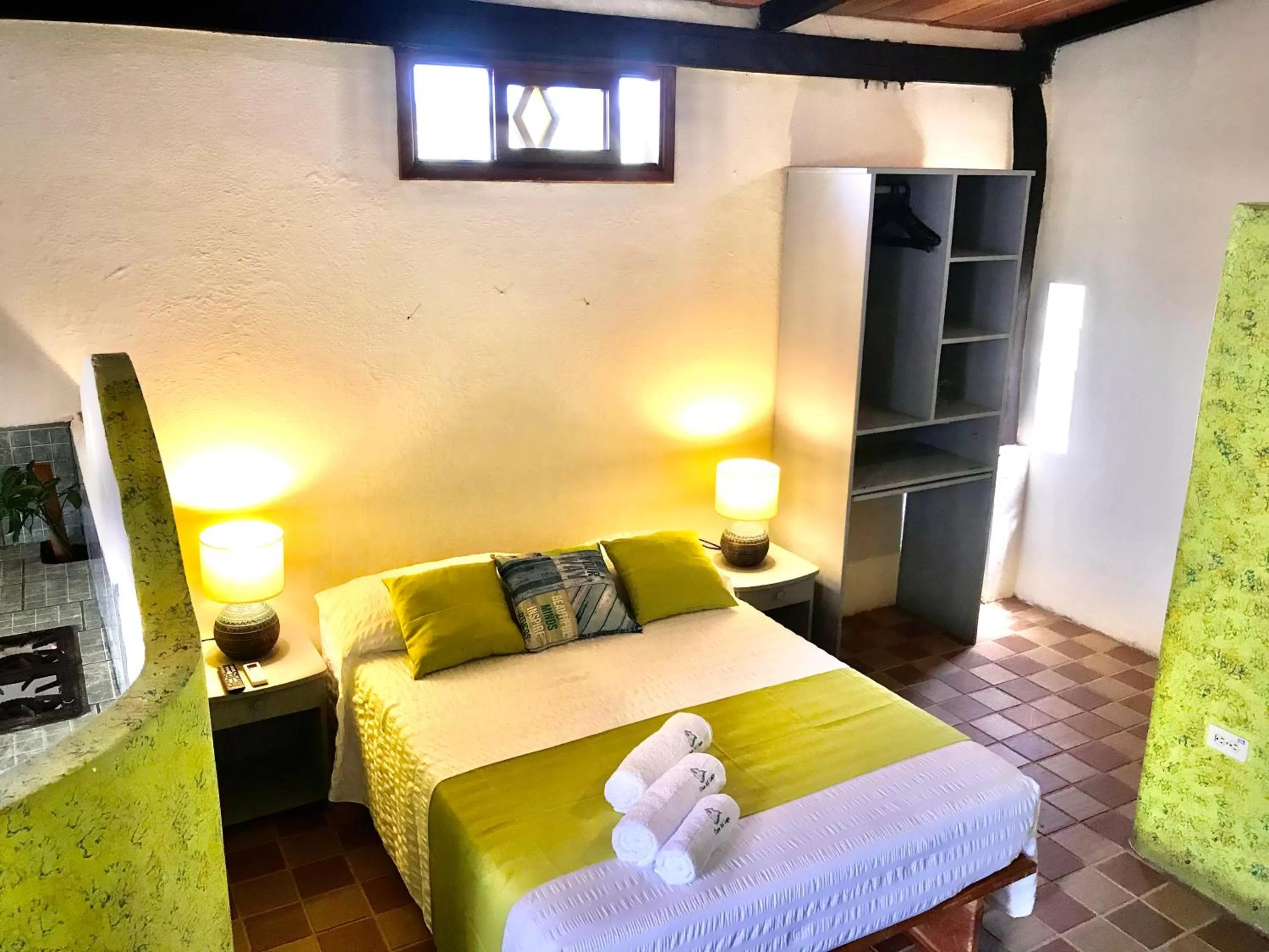 Bedroom, Bed in Casa del Lago Lodging House