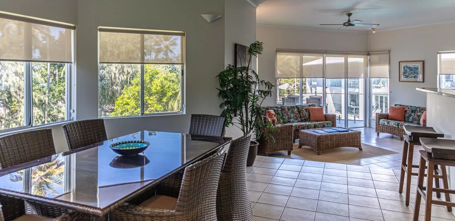 Living room in Beaches Holiday Apartments - Official Onsite Reception & Check In