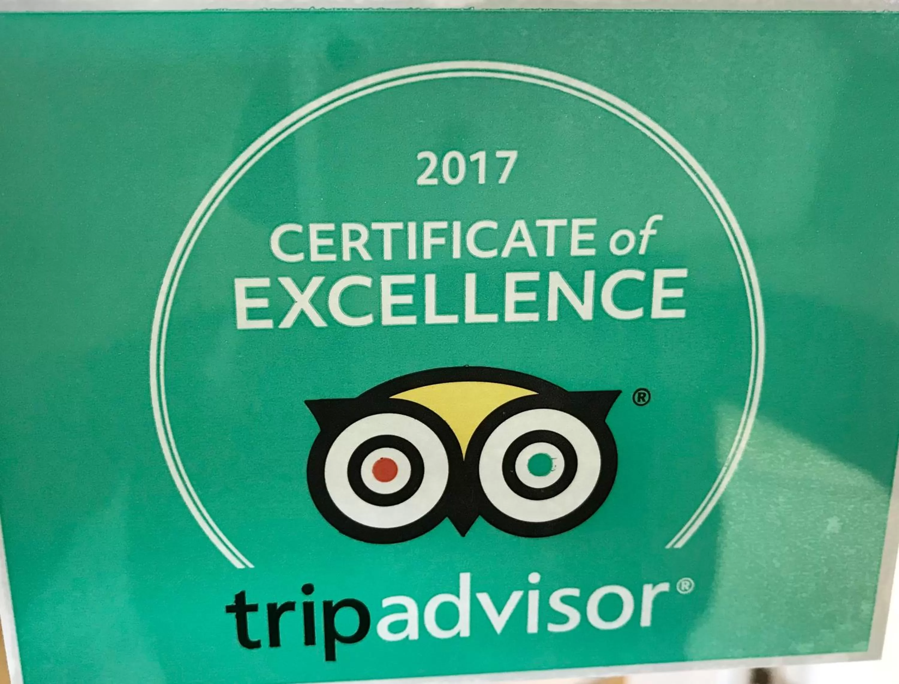 Certificate/Award in No12 Bed and Breakfast, St Andrews