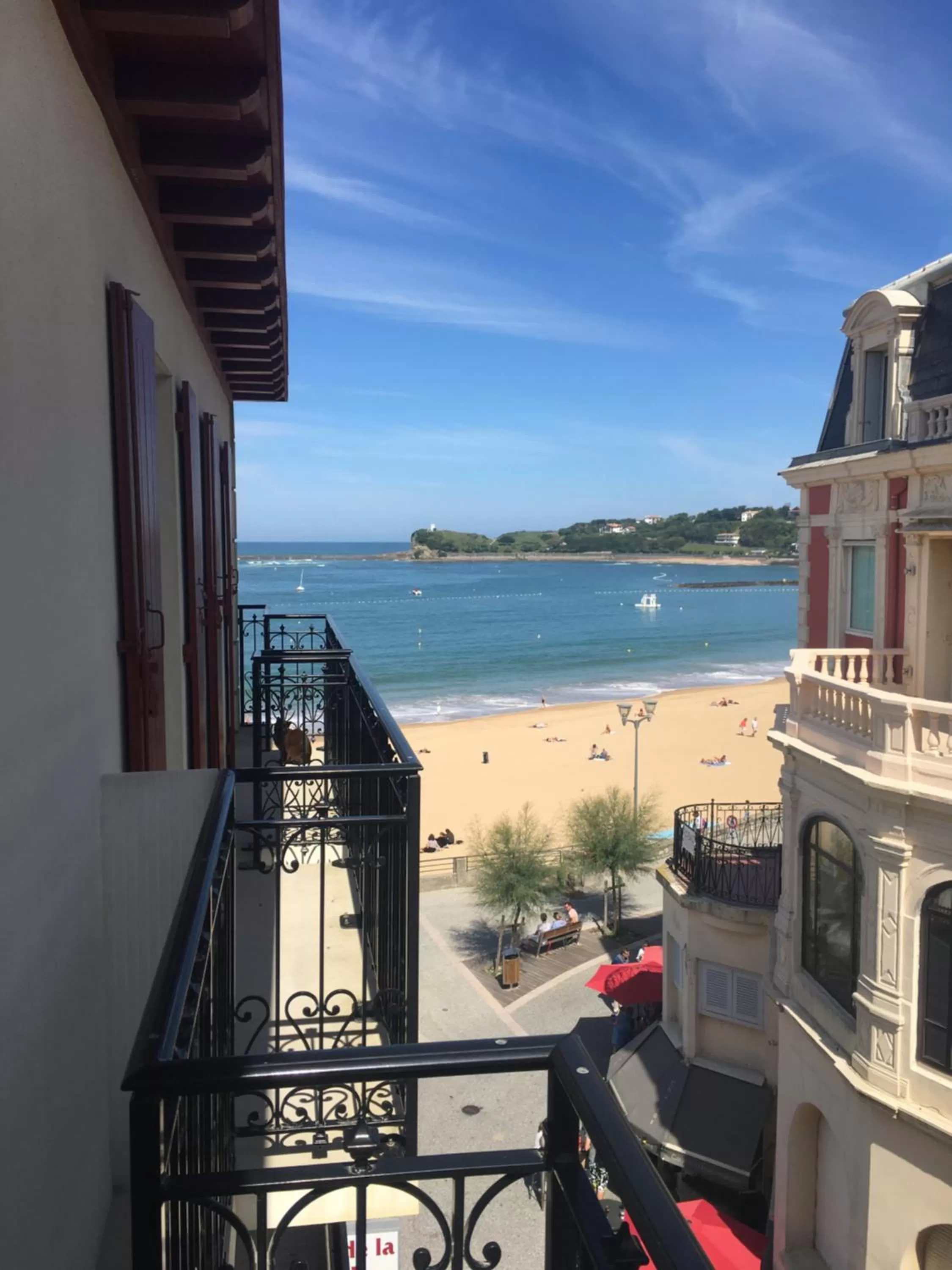 Sea View in Hôtel de la Plage - Saint Jean de Luz