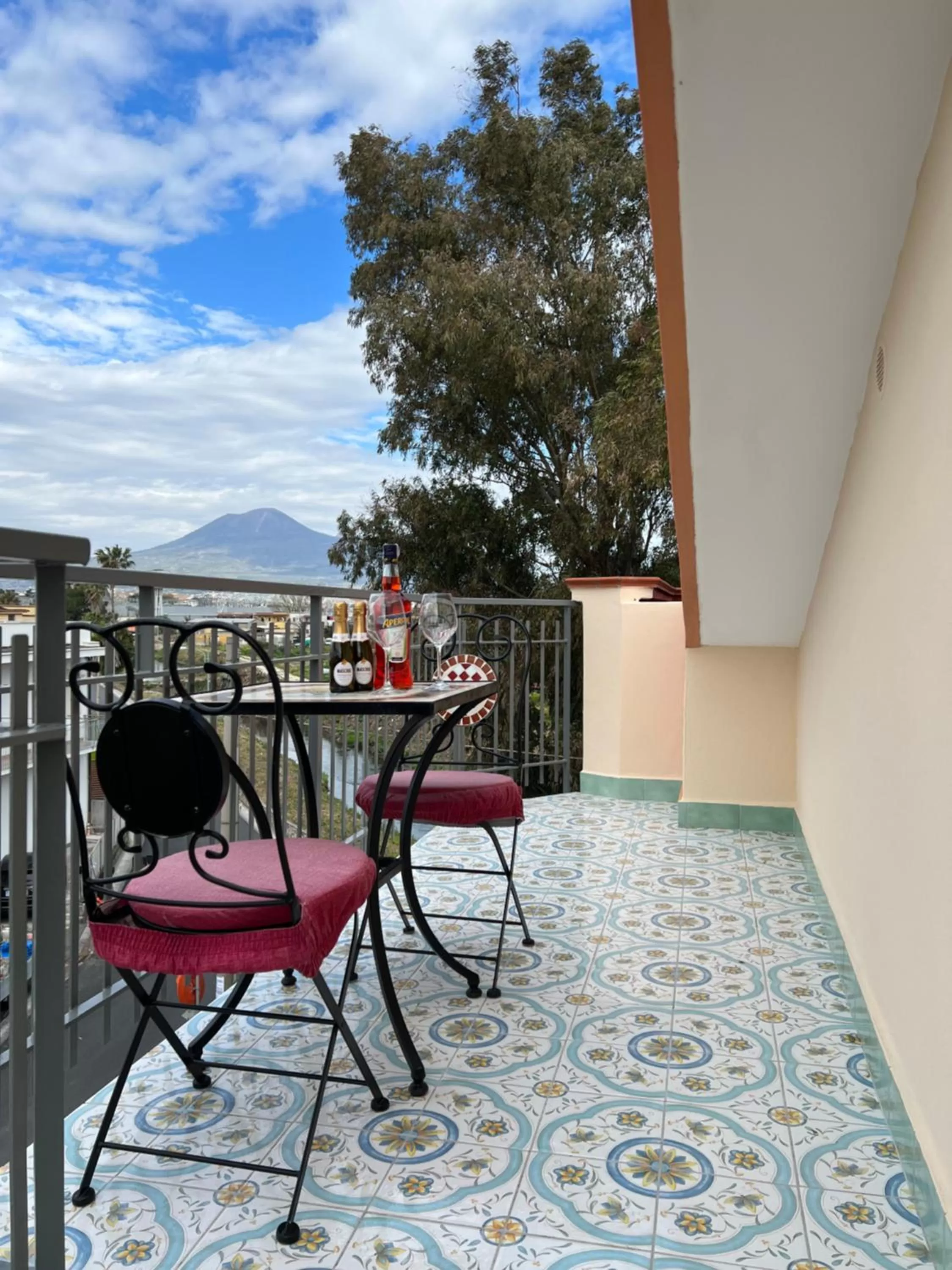 Patio, Balcony/Terrace in Il Tempio Di Giove Suite