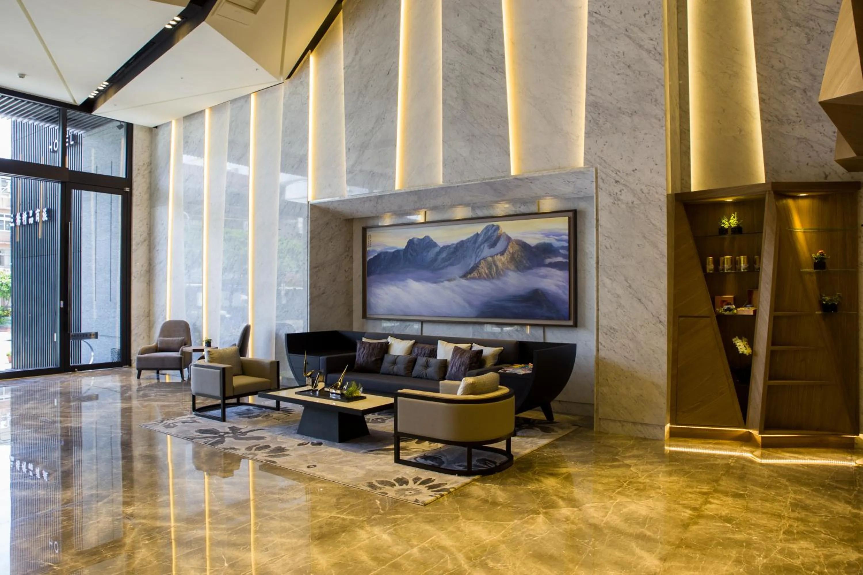 Lobby or reception in Hotel In