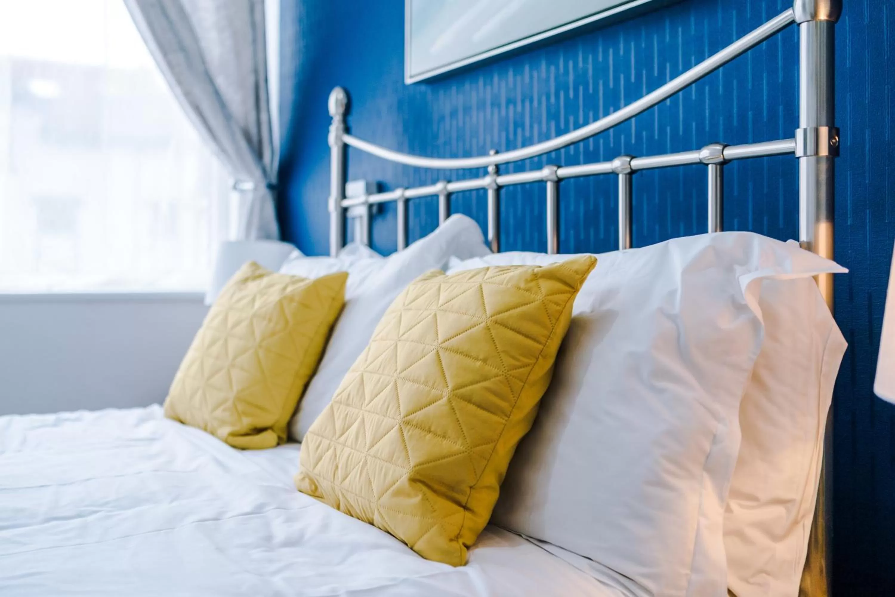 Bed in Pebbles Guest House