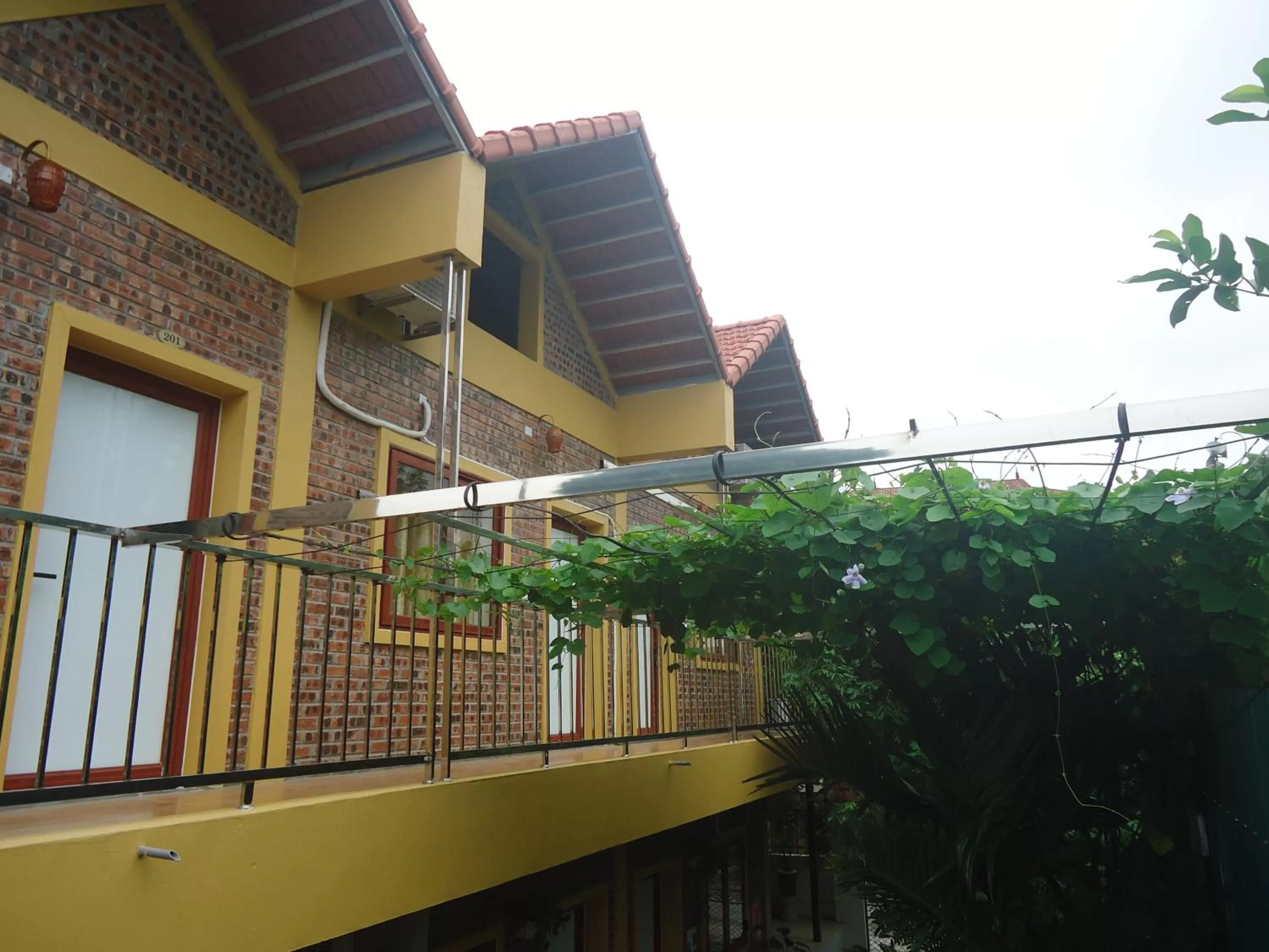 Balcony/Terrace, Property Building in Green Space Homestay