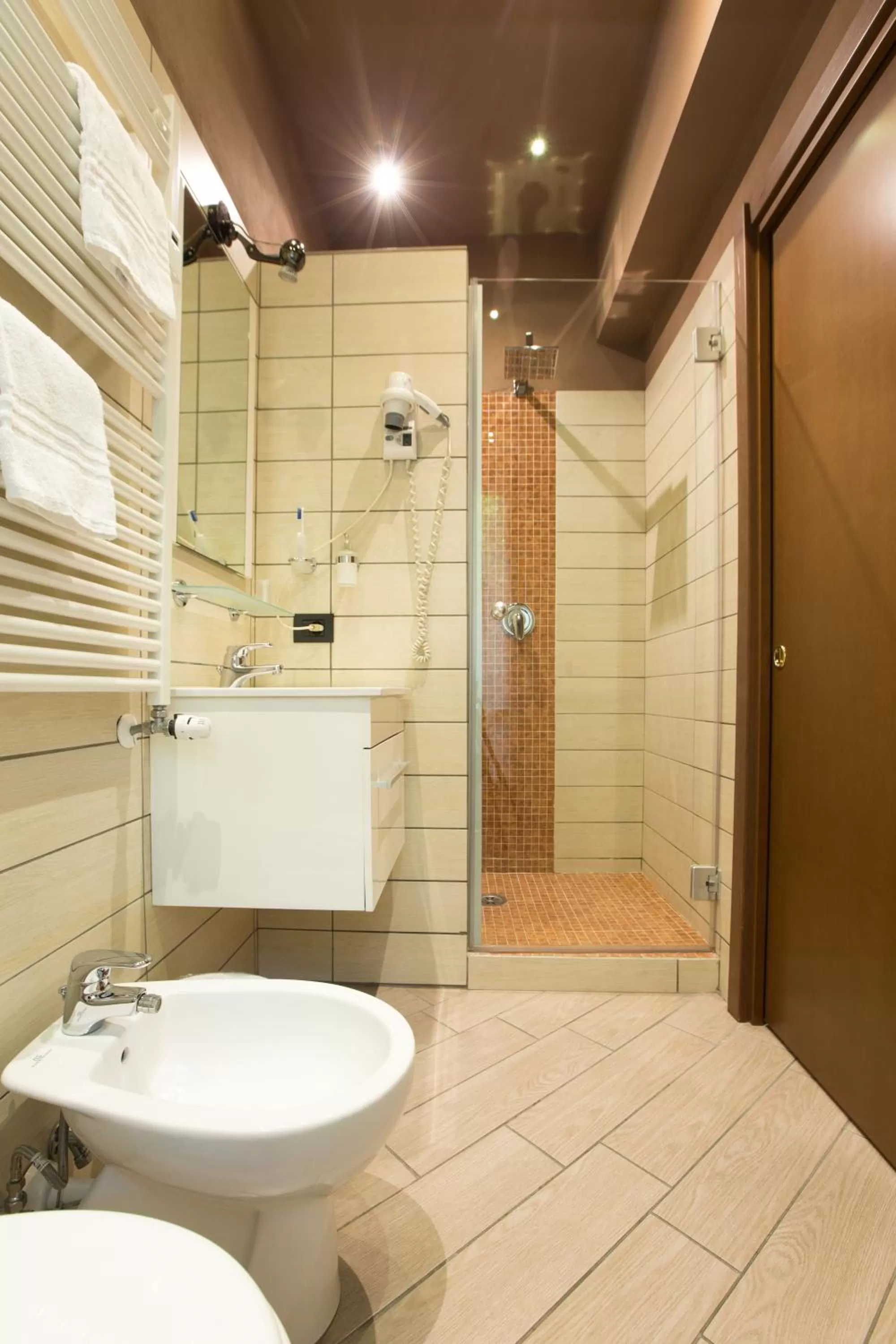 Shower in Affittacamere Serena