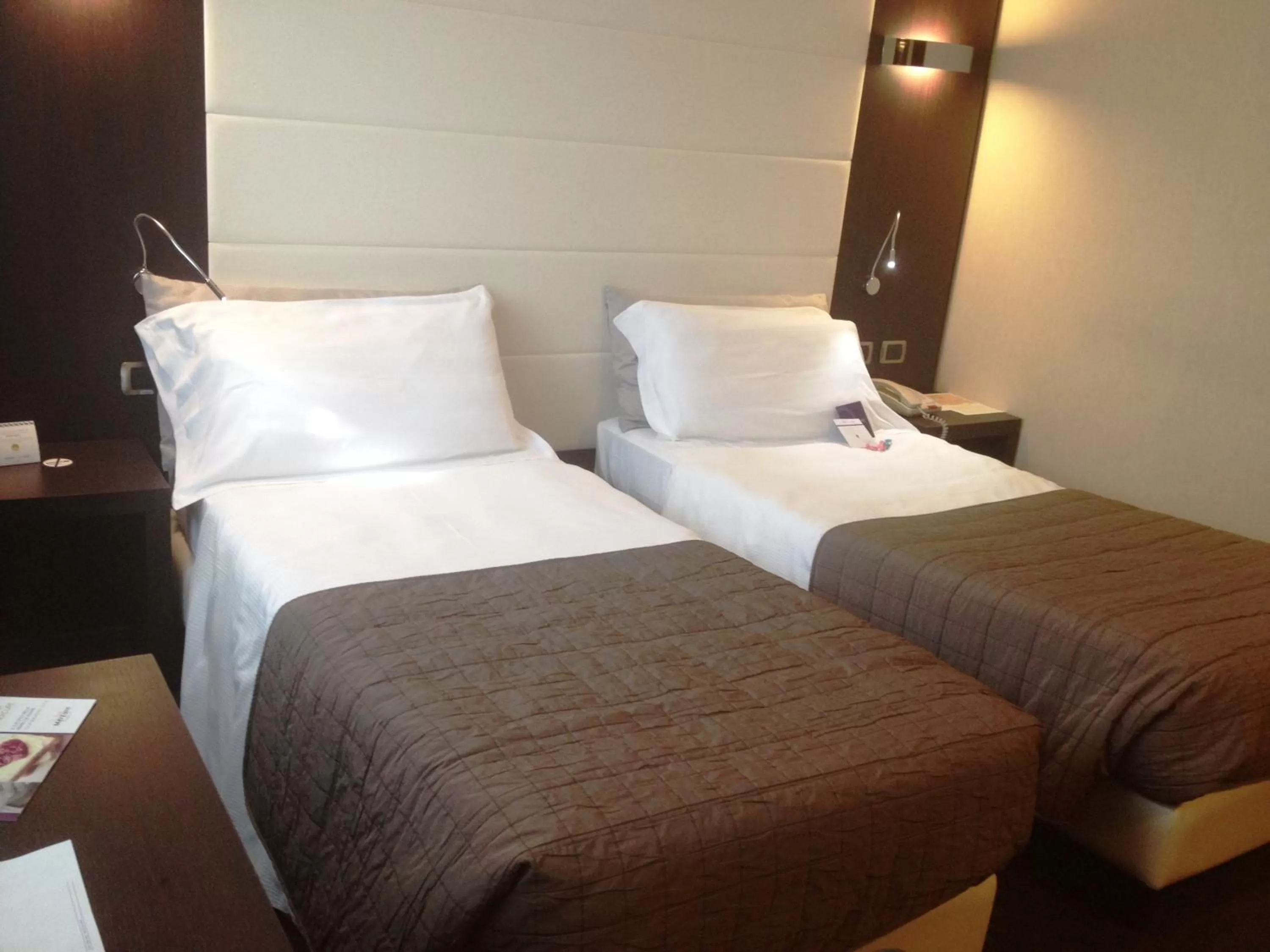 Bed in Mercure Bergamo Aeroporto