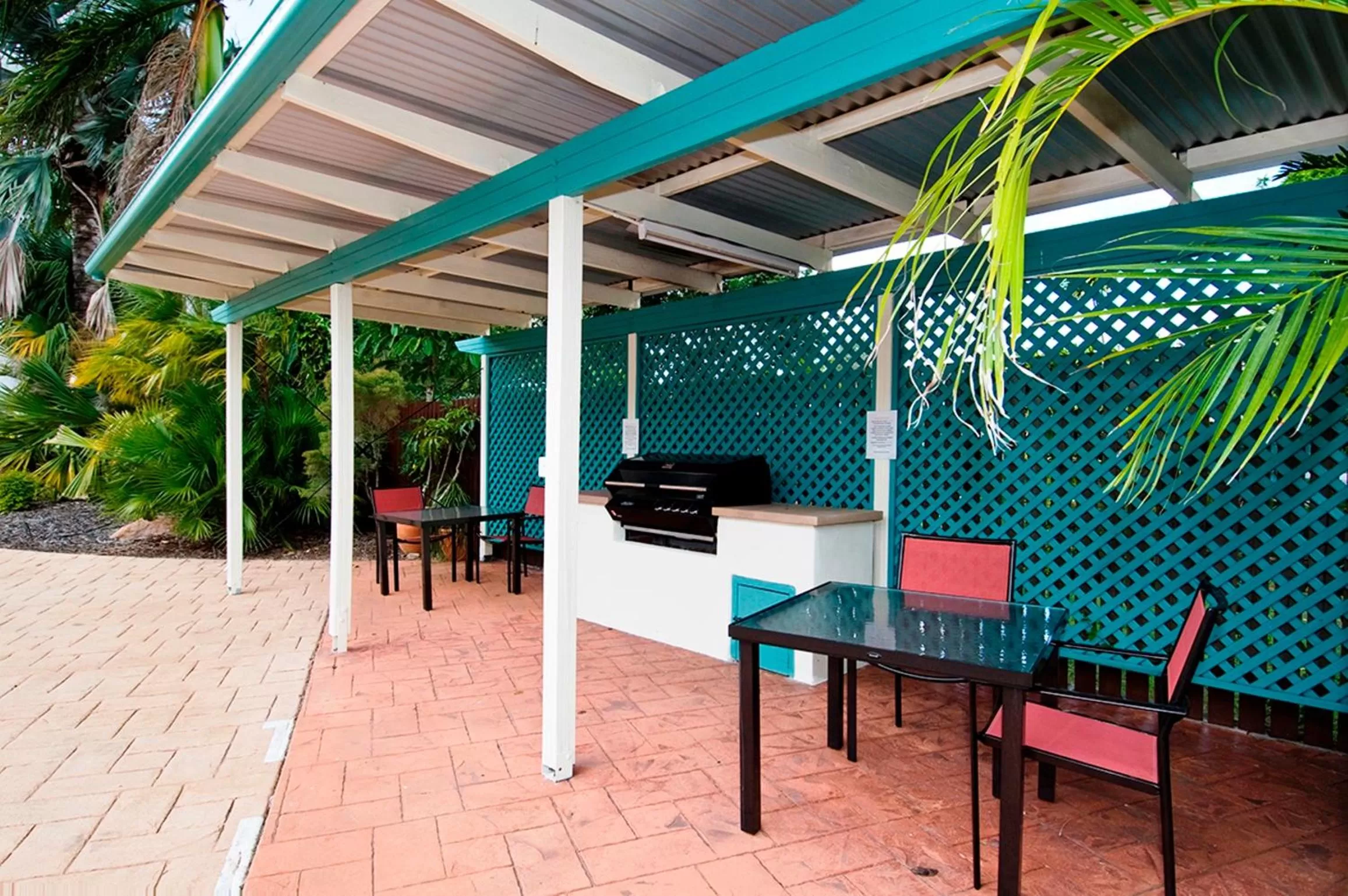 Patio in Shelly Bay Resort