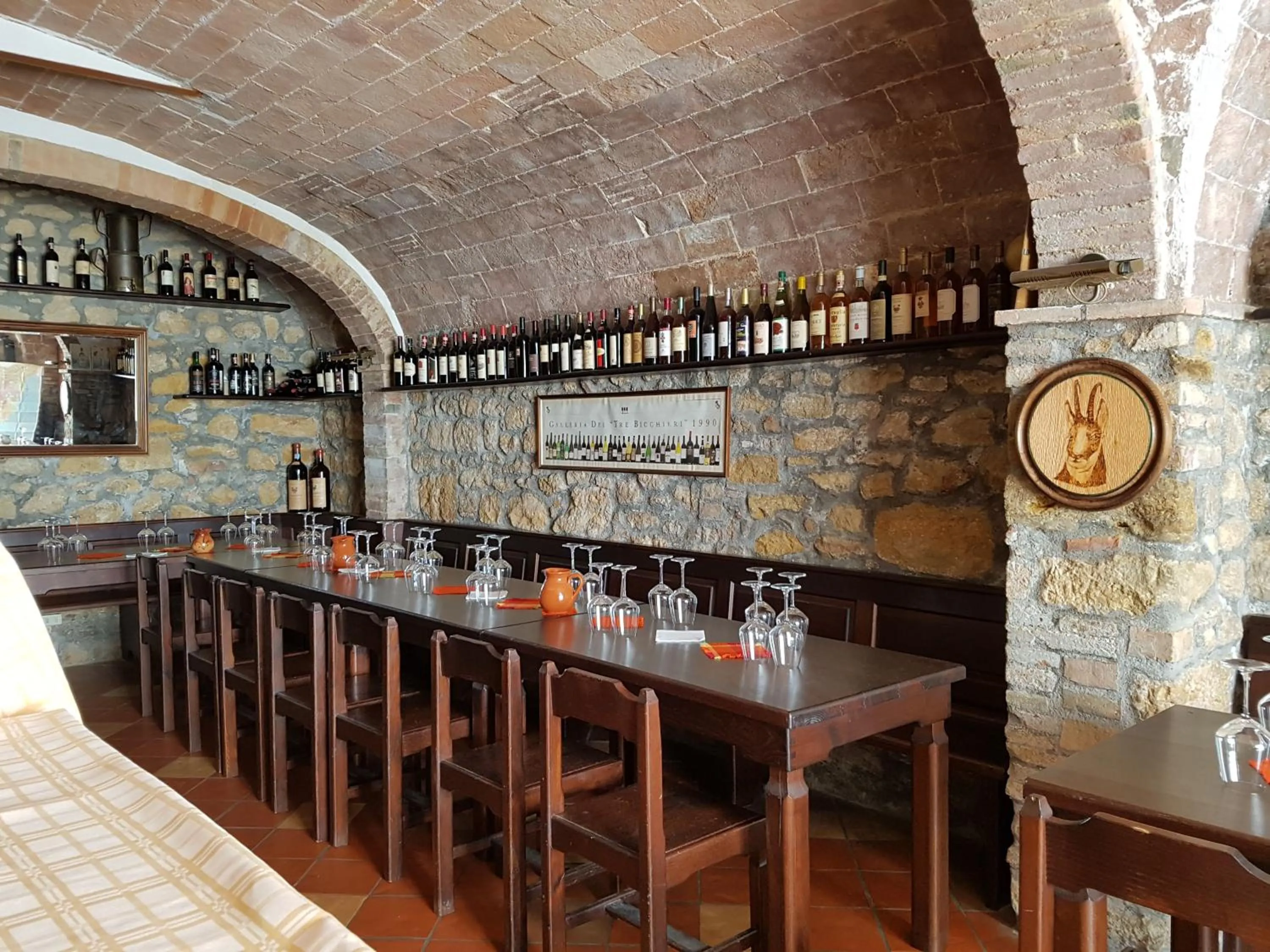 Food and drinks in Villa Nencini