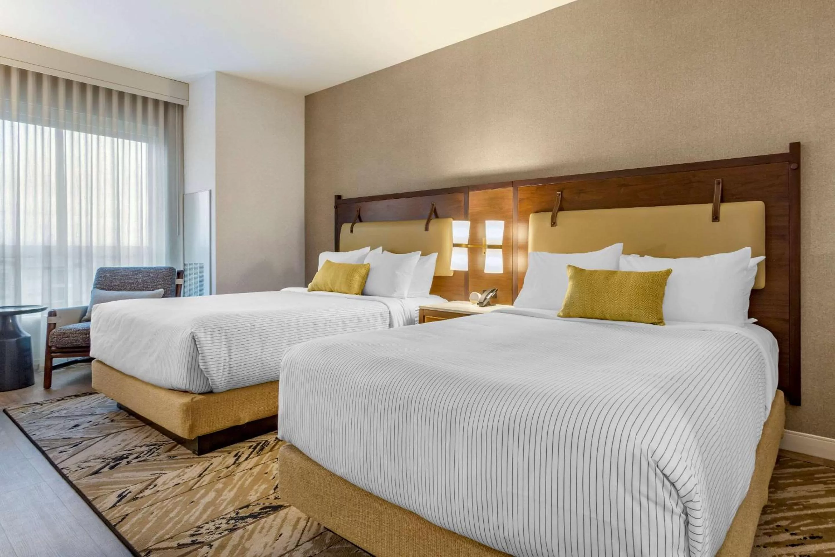 Standard Queen Room with Two Queen Beds - Non-Smoking in Cambria Hotel Sonoma Wine Country