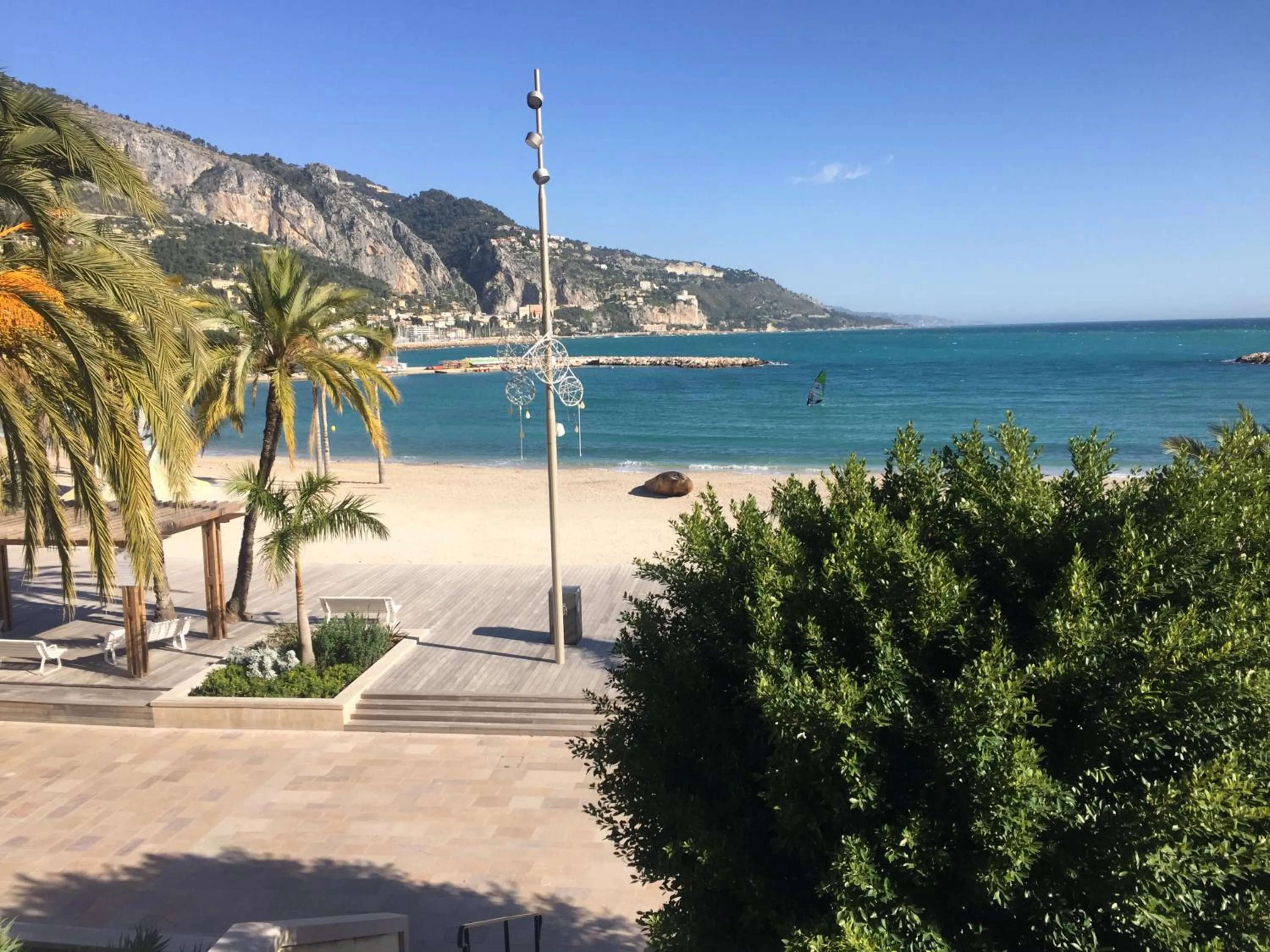 Natural landscape in ibis budget Menton Bord de Mer
