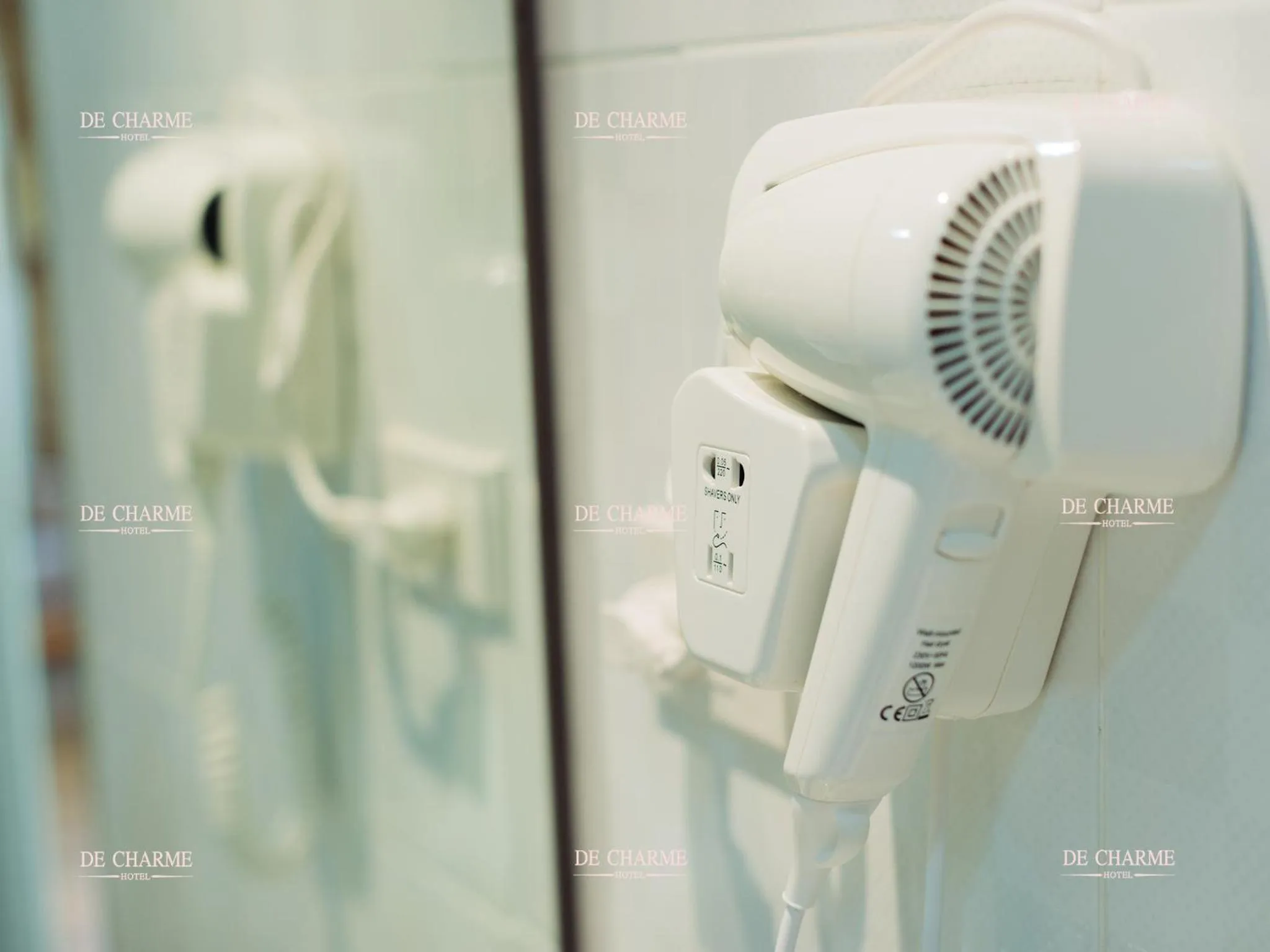 Bathroom in Decharme Hotel