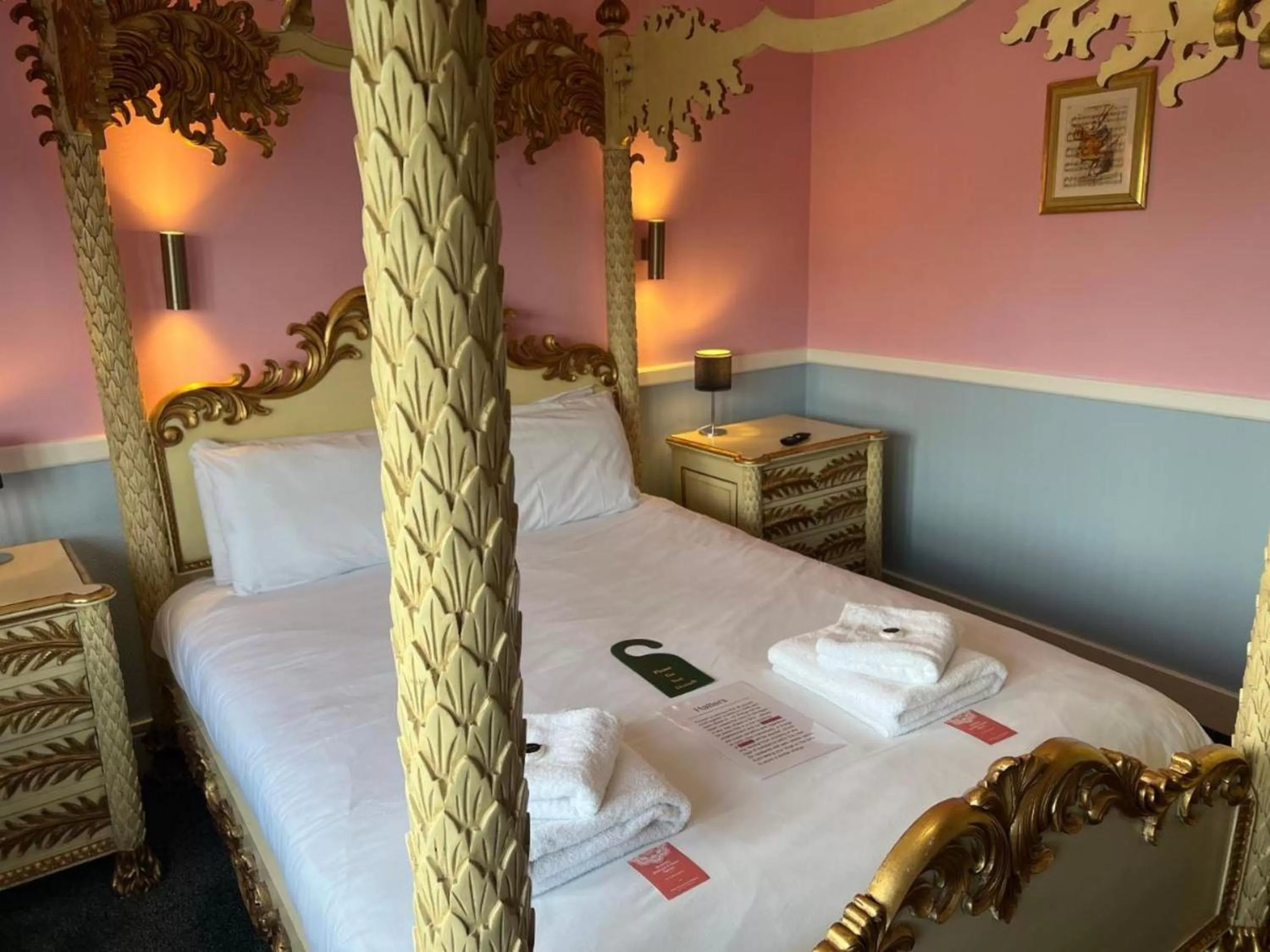 Bedroom in Hatters Hotel