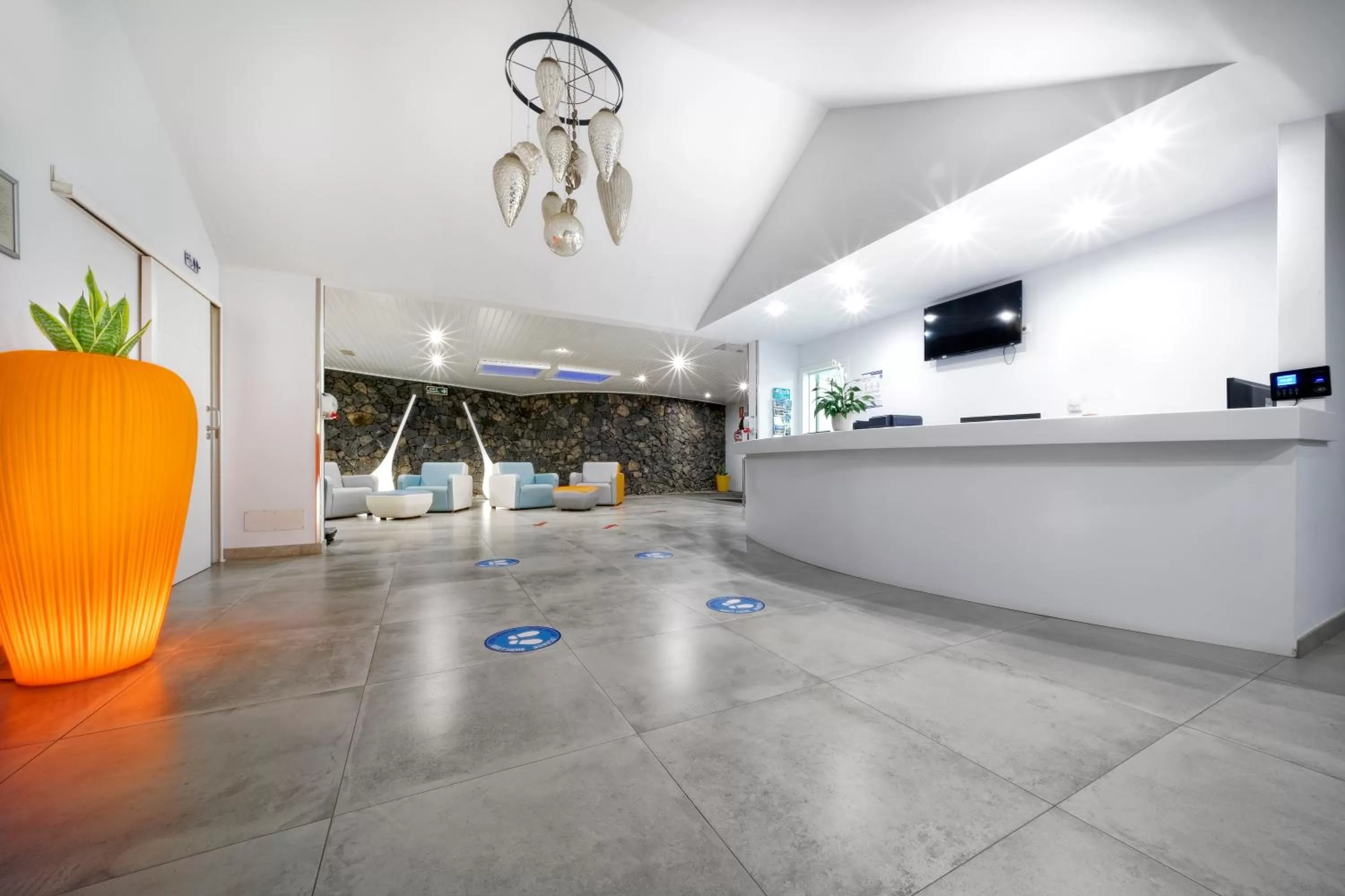 Lobby or reception in Aqua Suites