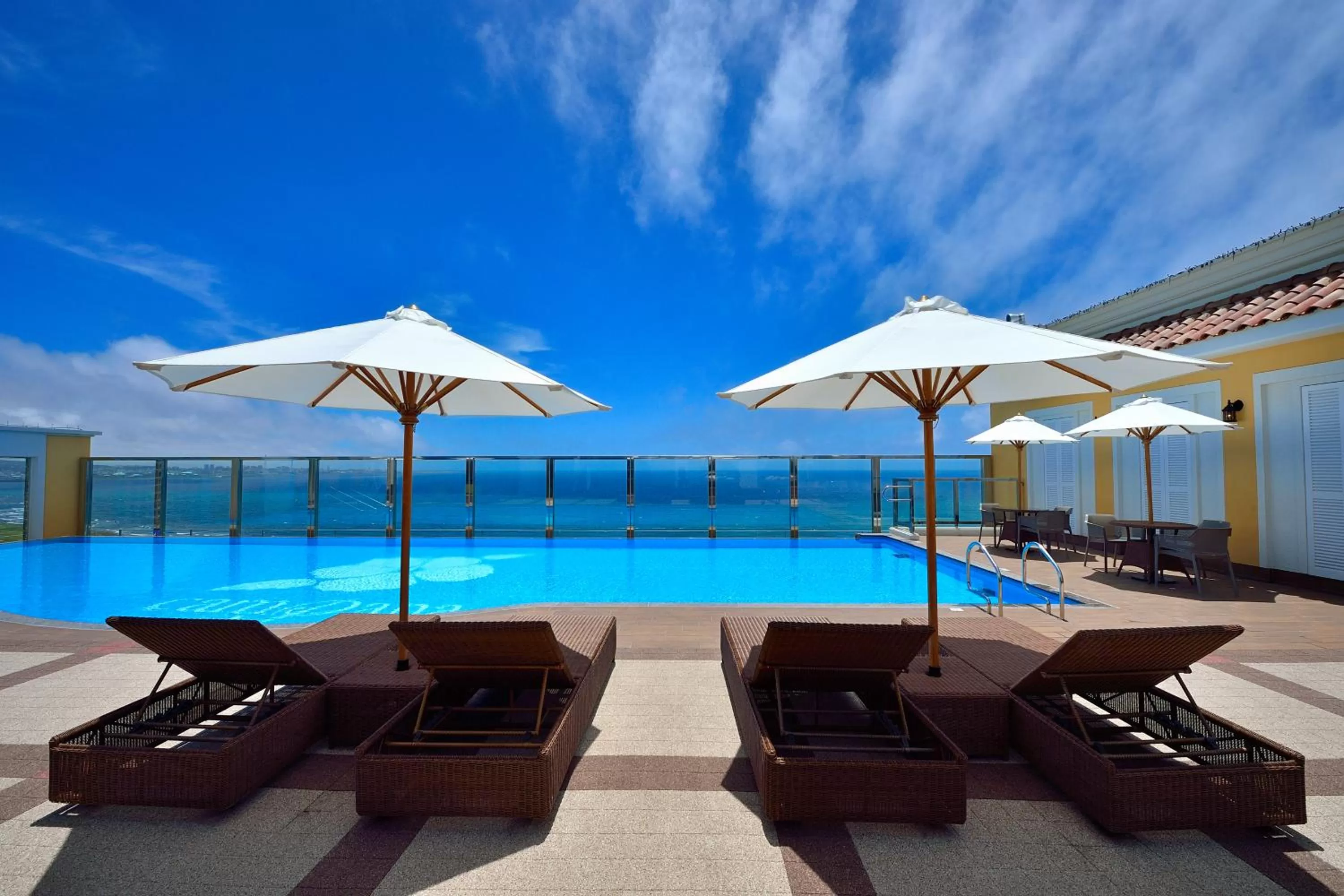 Sea view in Vessel Hotel Campana Okinawa