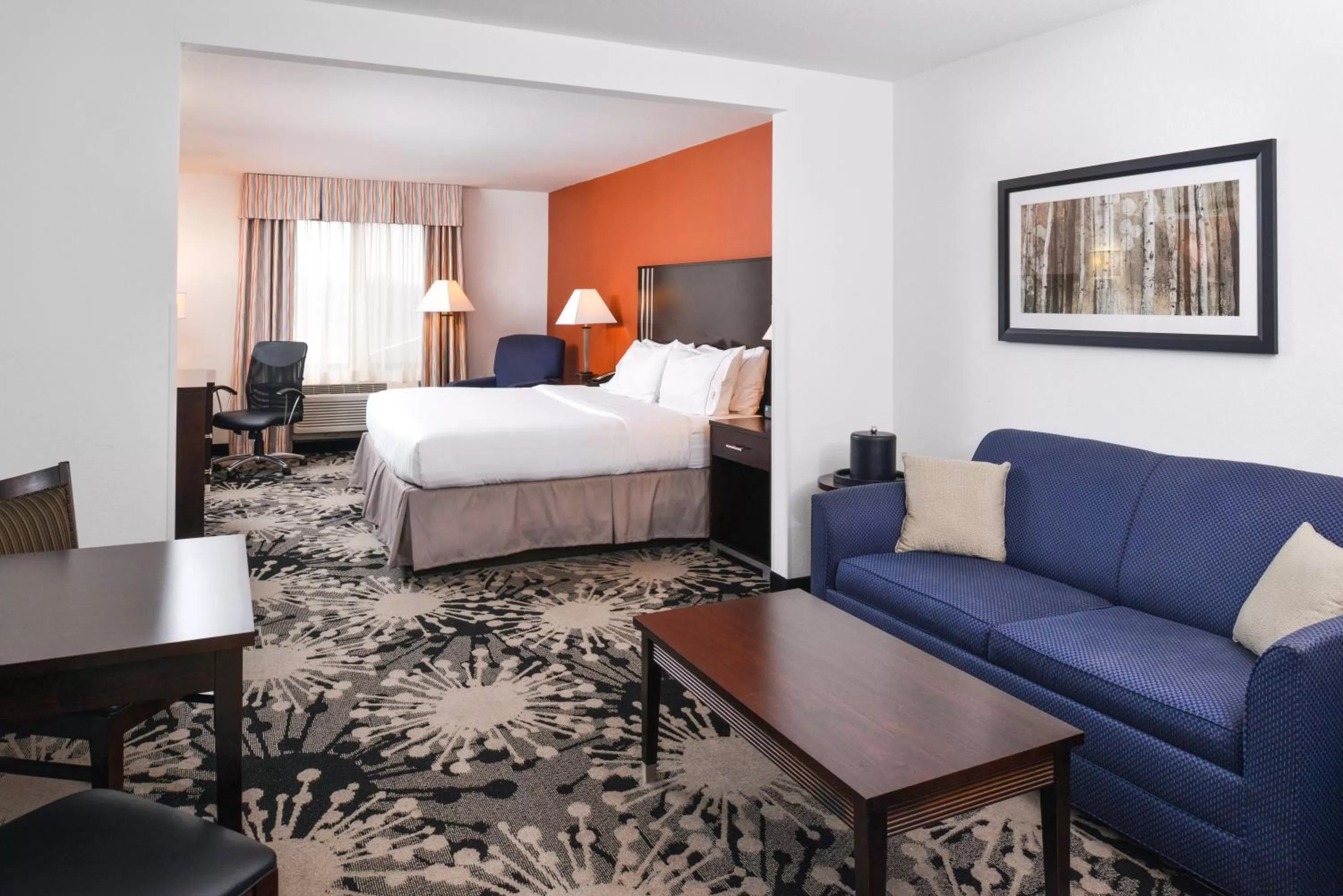 Photo of the whole room, Bed in Holiday Inn Express & Suites Greenfield by IHG