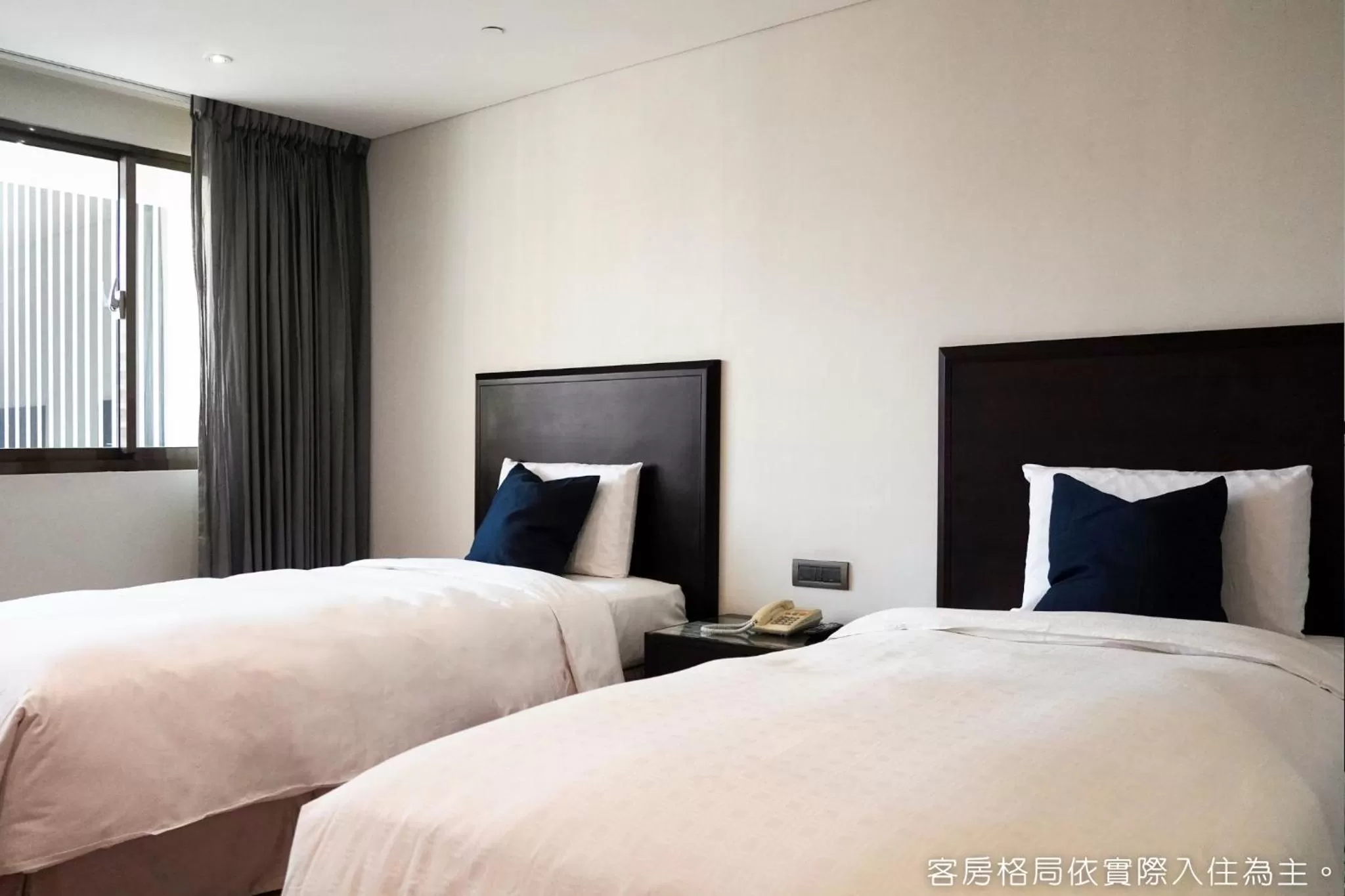 Bed in Talmud Hotel Kaohsiung LoveRiver