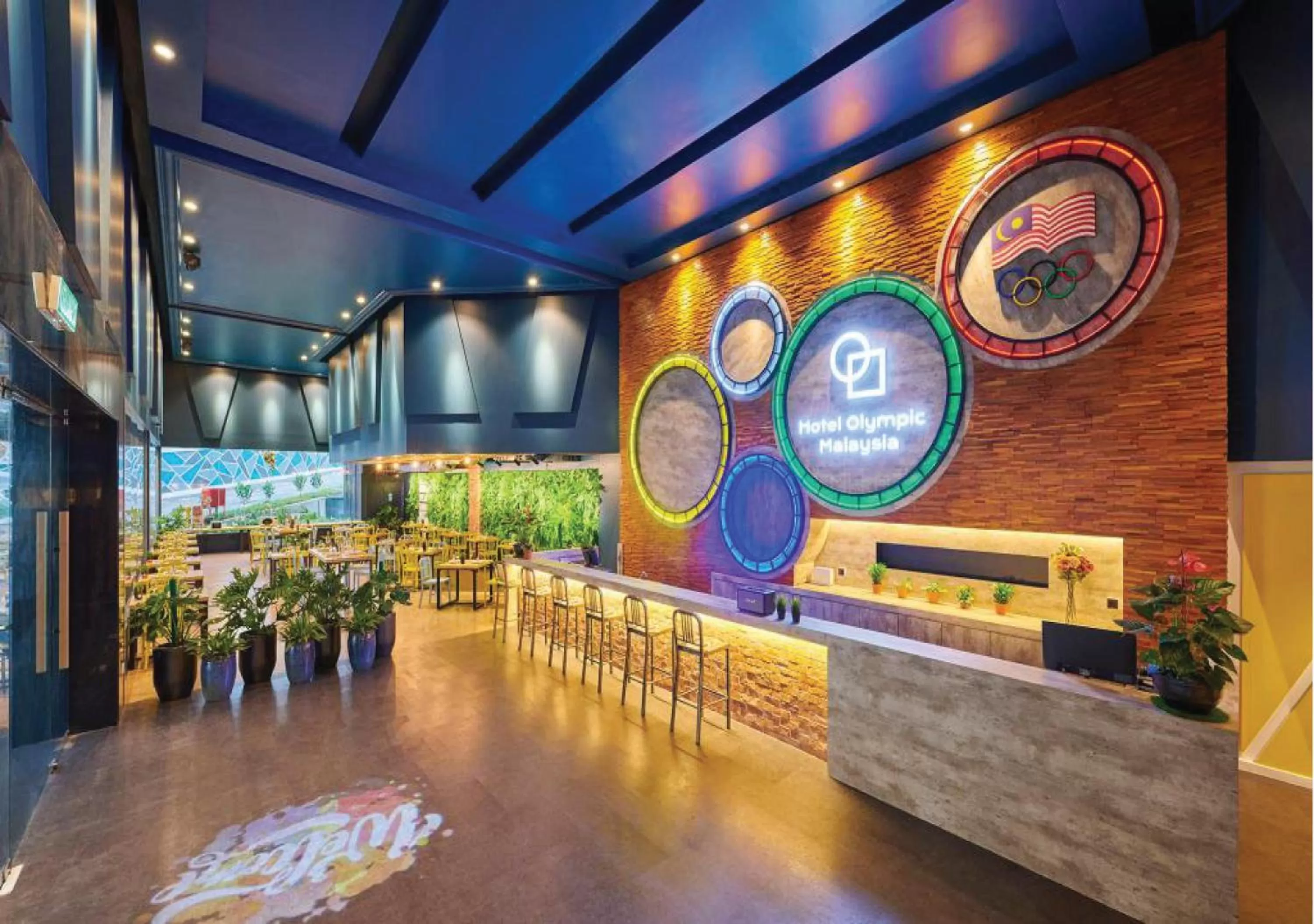 Lobby or reception in Hotel Olympic Malaysia Kuala Lumpur