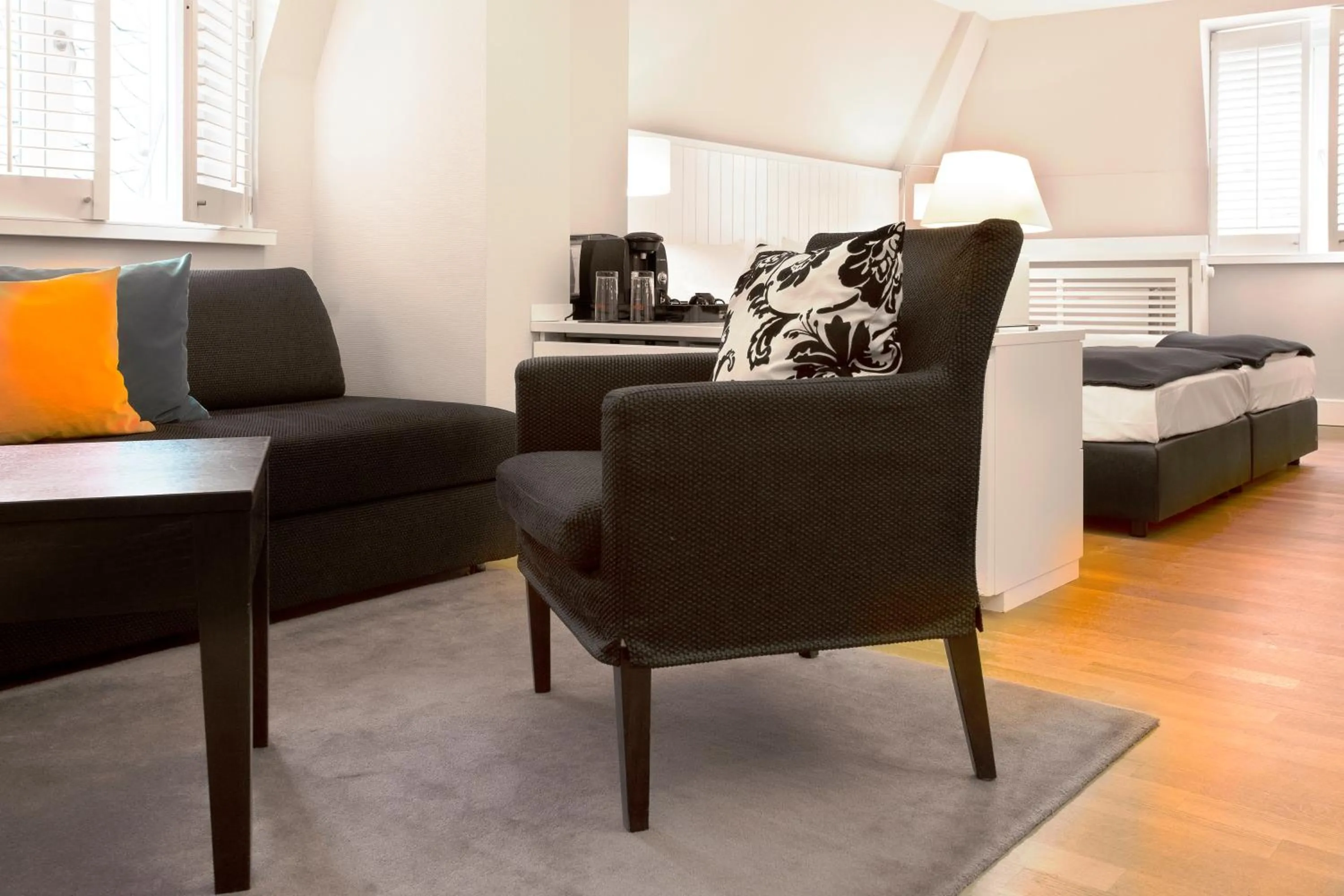 Decorative detail in Hotel Victoria