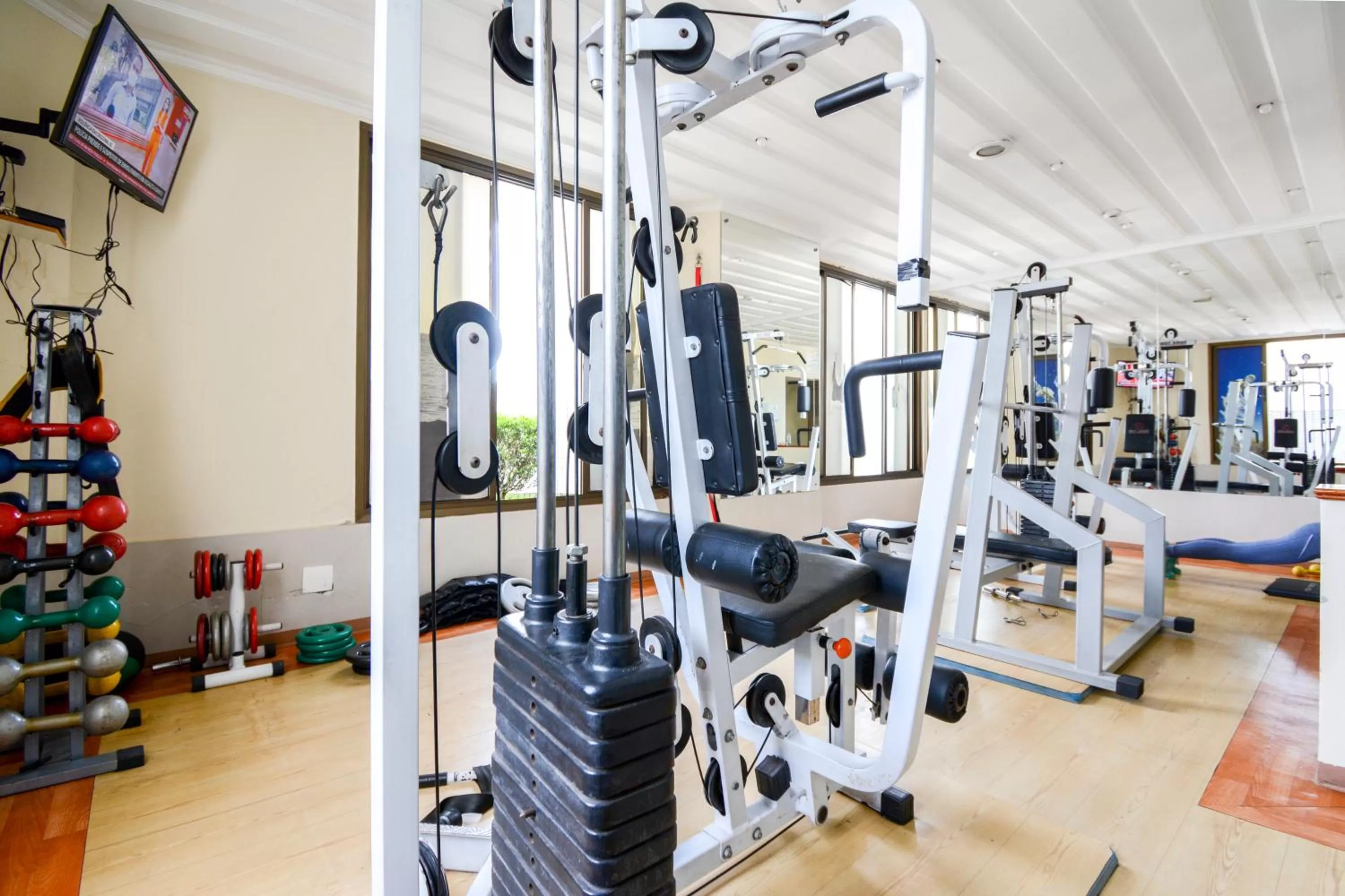 Fitness centre/facilities, Fitness Center/Facilities in Wall Street Apartments by BnbHost