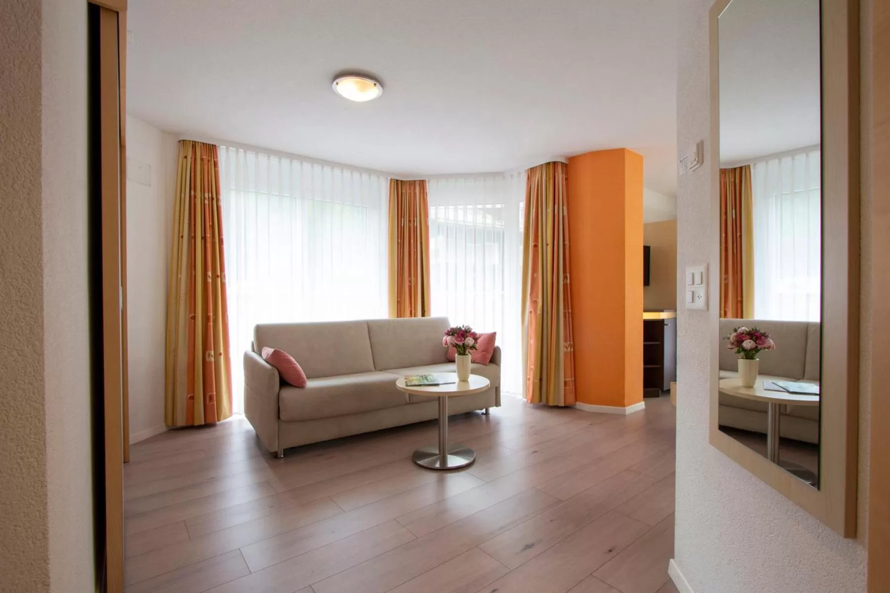 Seating area in Feehof