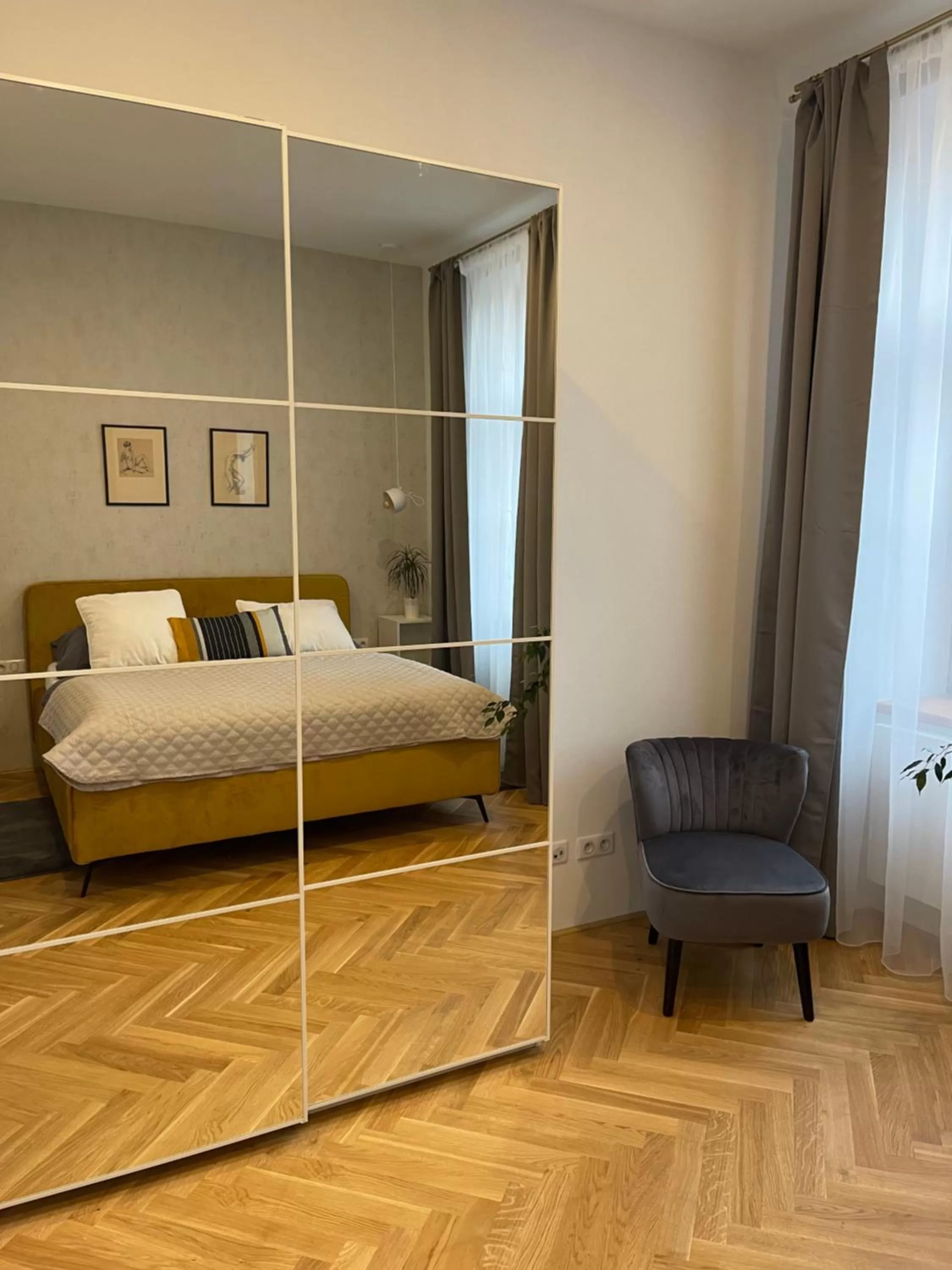 Bedroom, Bed in Apartmány Marienhof