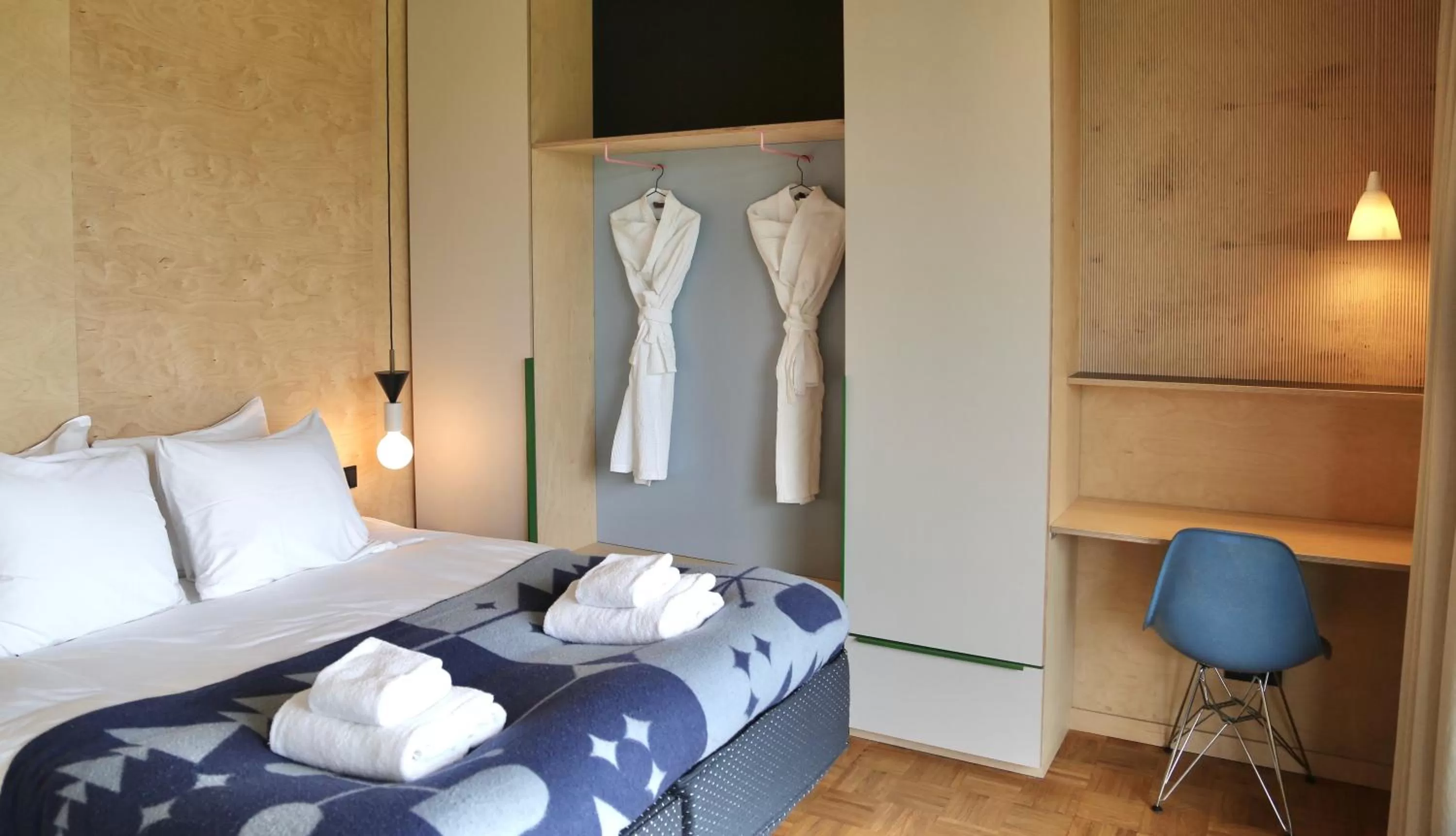 Bed in The Unbound Amsterdam