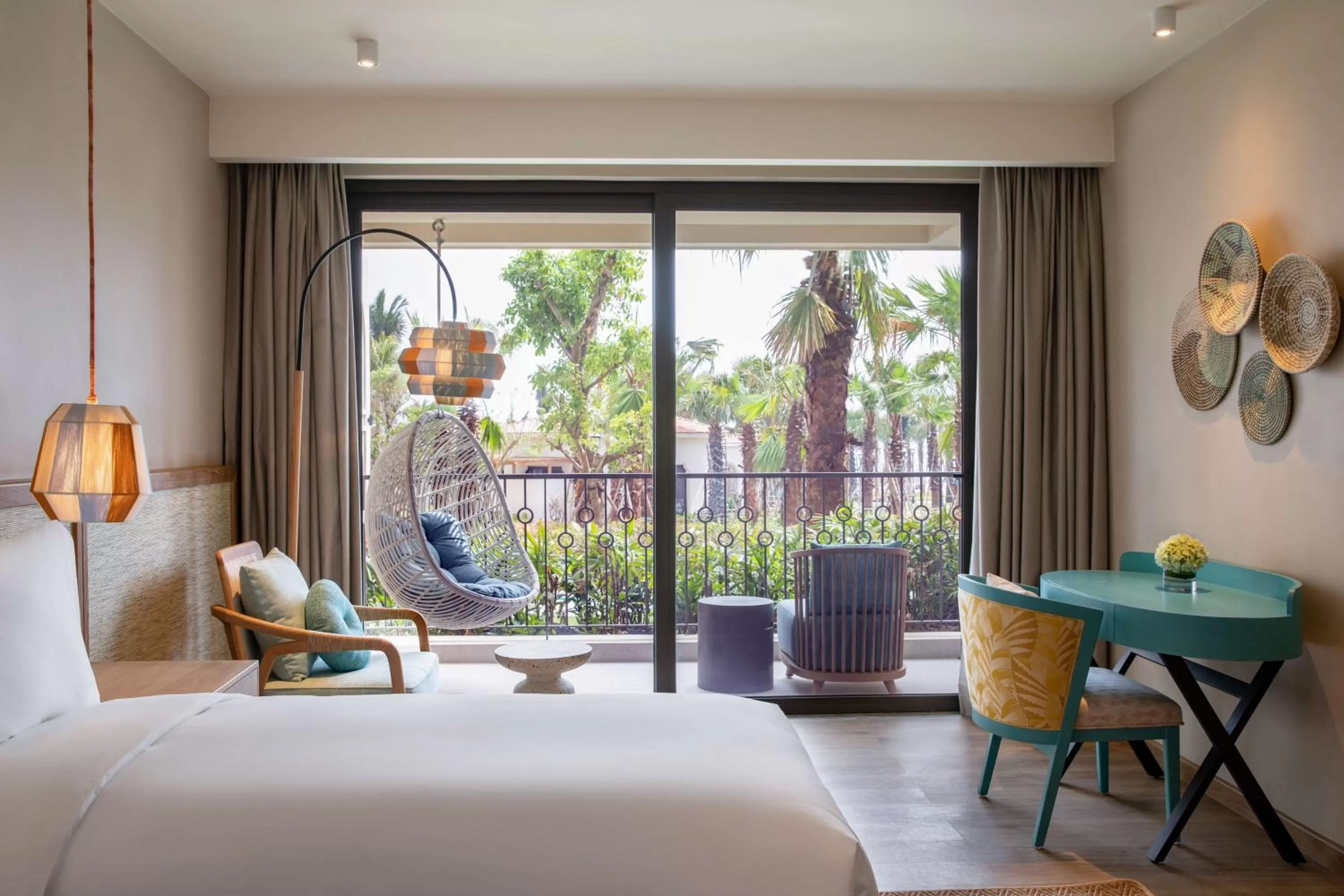View (from property/room), Bed in Radisson Resort Phan Thiet
