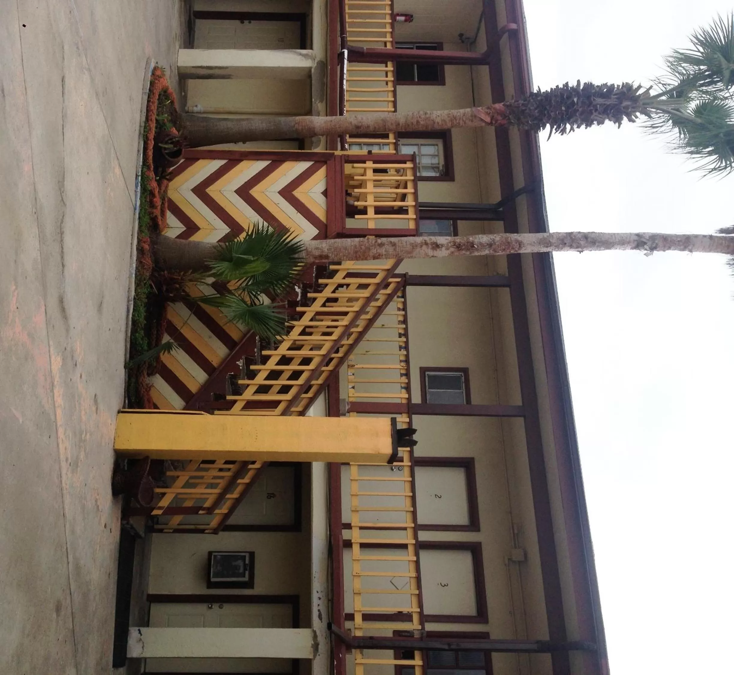 Decorative detail in Capri Beach Hotel