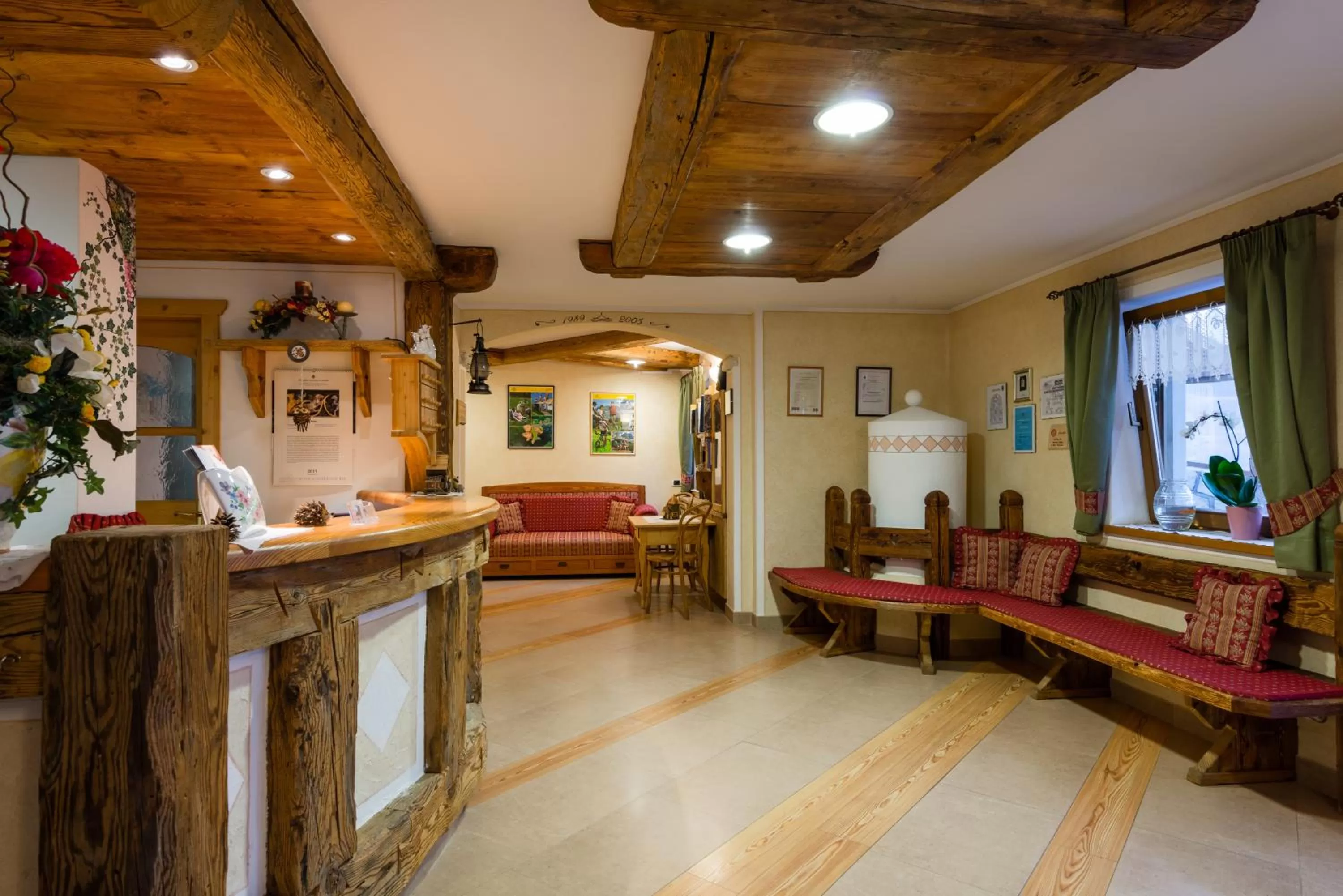 Lobby or reception in FORESTO holiday apartments