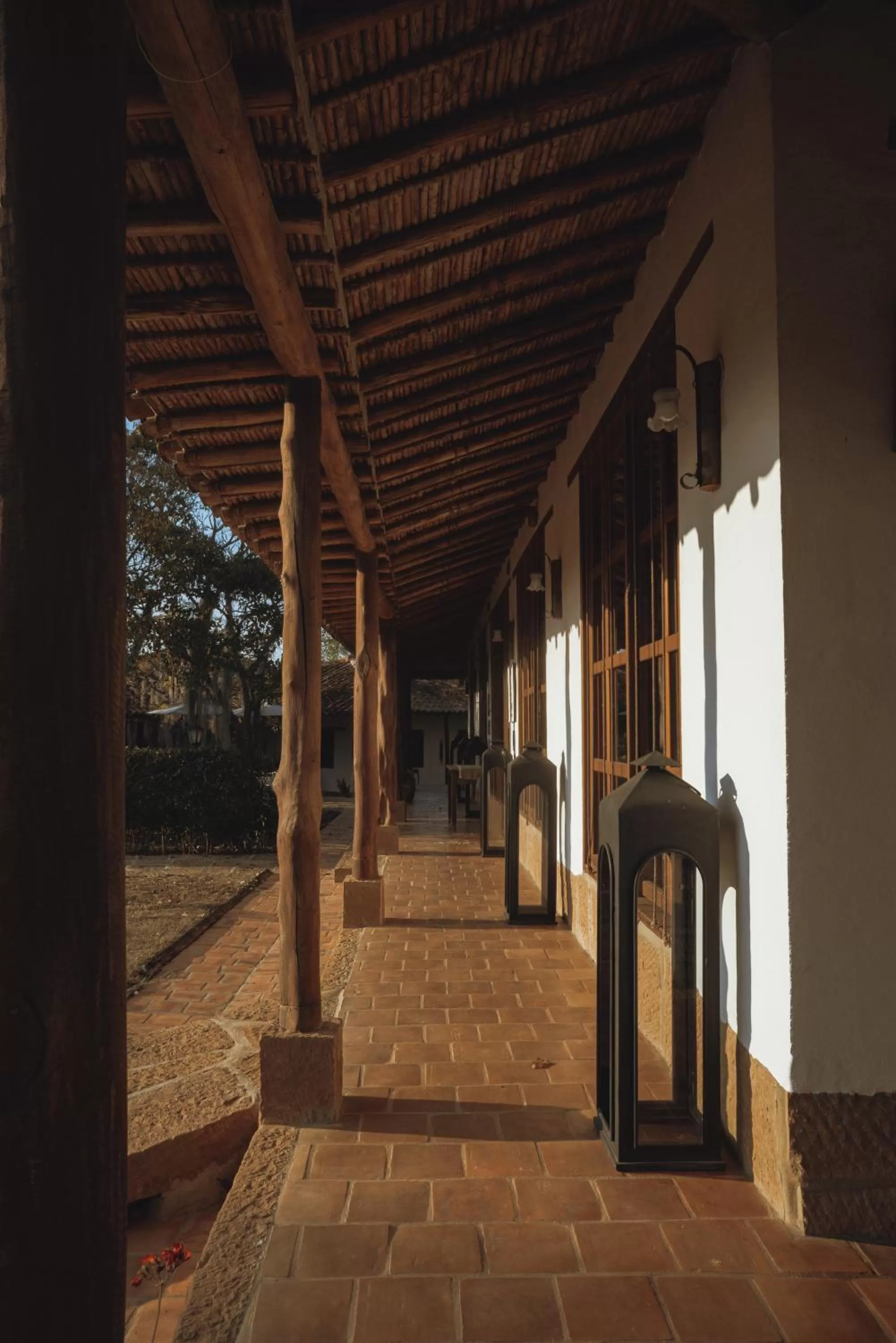 Restaurant/places to eat in Hotel Finca Buenos Aires Barichara