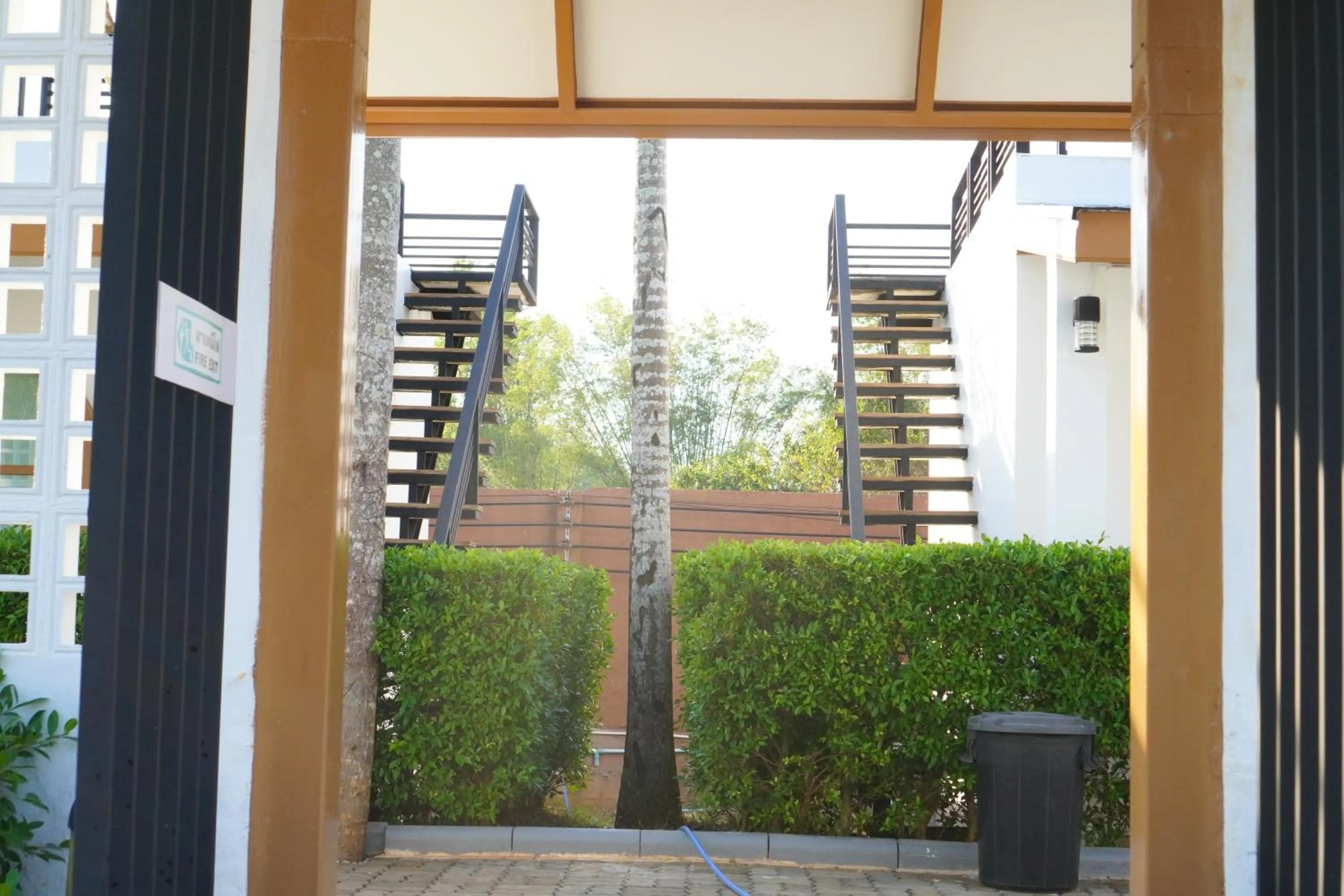 Property building in Green Terrace Resort & Restaurant