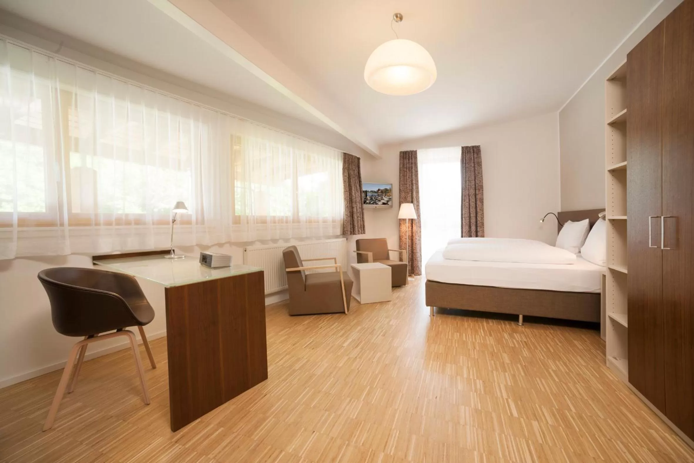 Photo of the whole room, Bed in Seehörnle Bio Hotel & Gasthaus