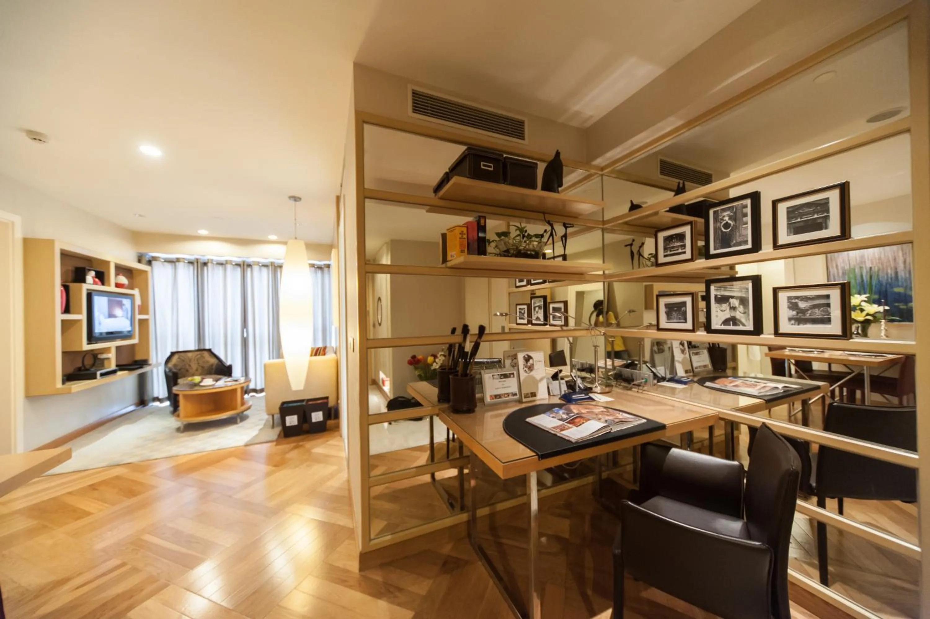 Seating area in Ascott Guangzhou