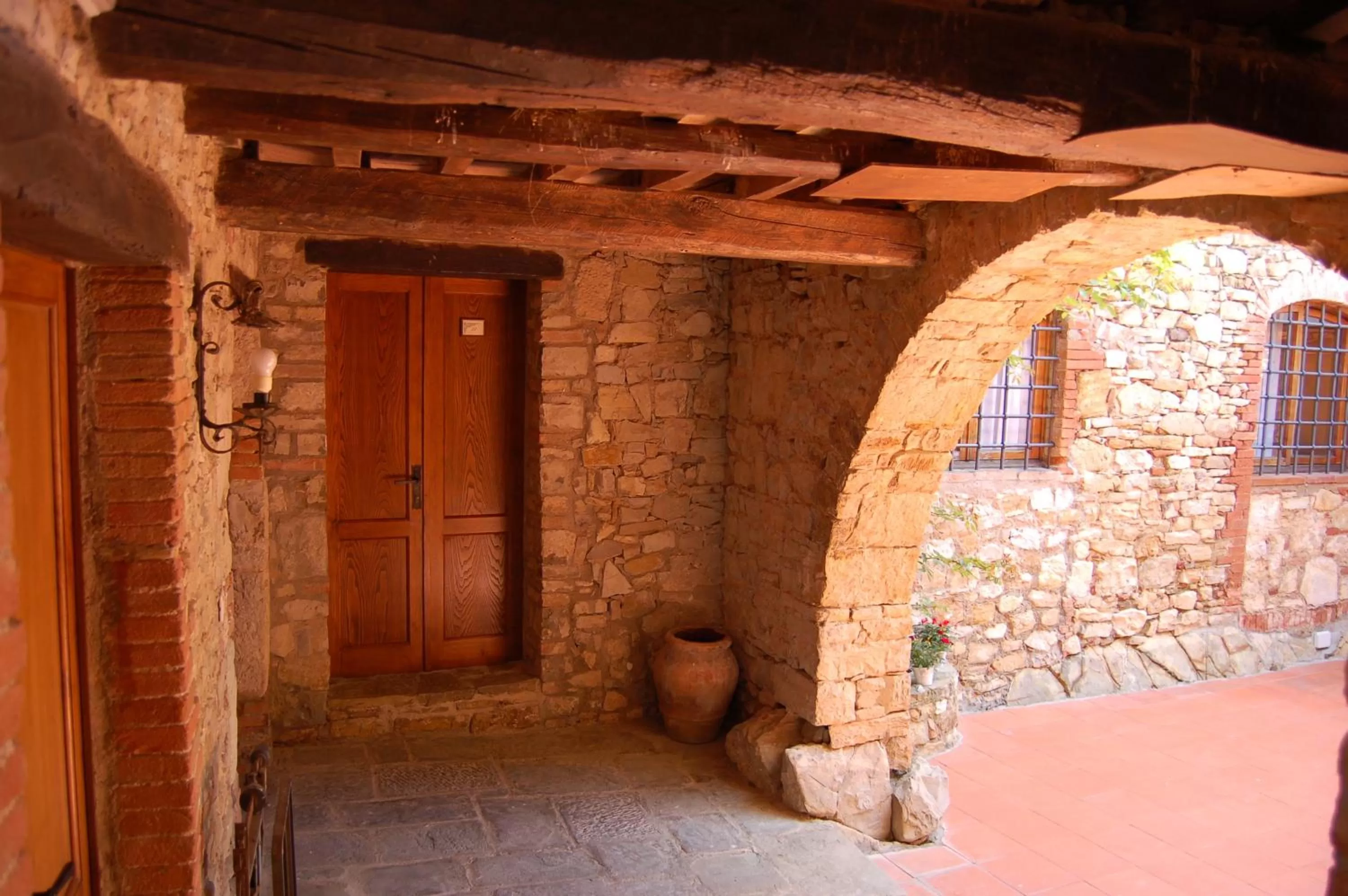 Decorative detail in Hotel Belvedere Di San Leonino