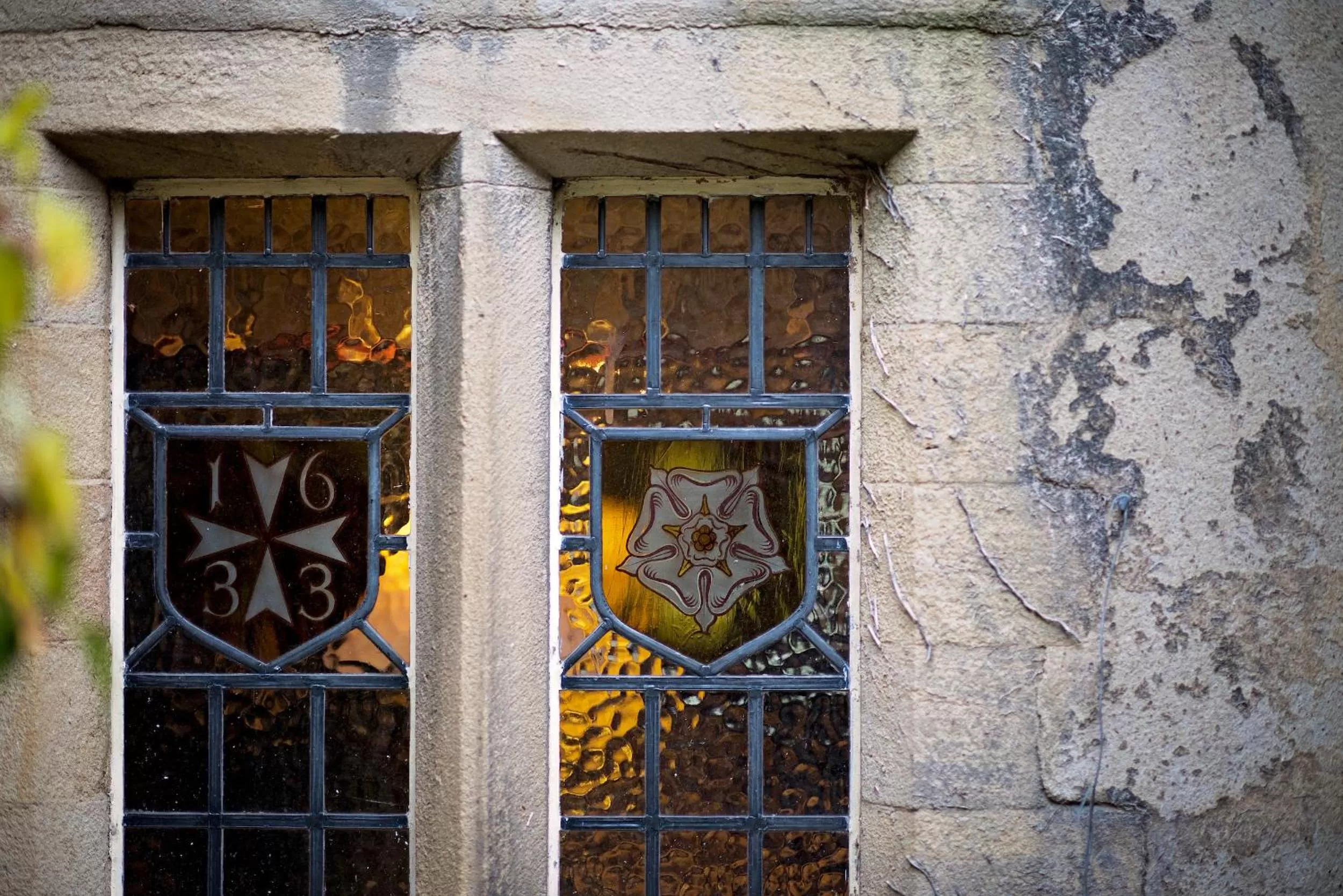 Decorative detail in Holdsworth House Hotel