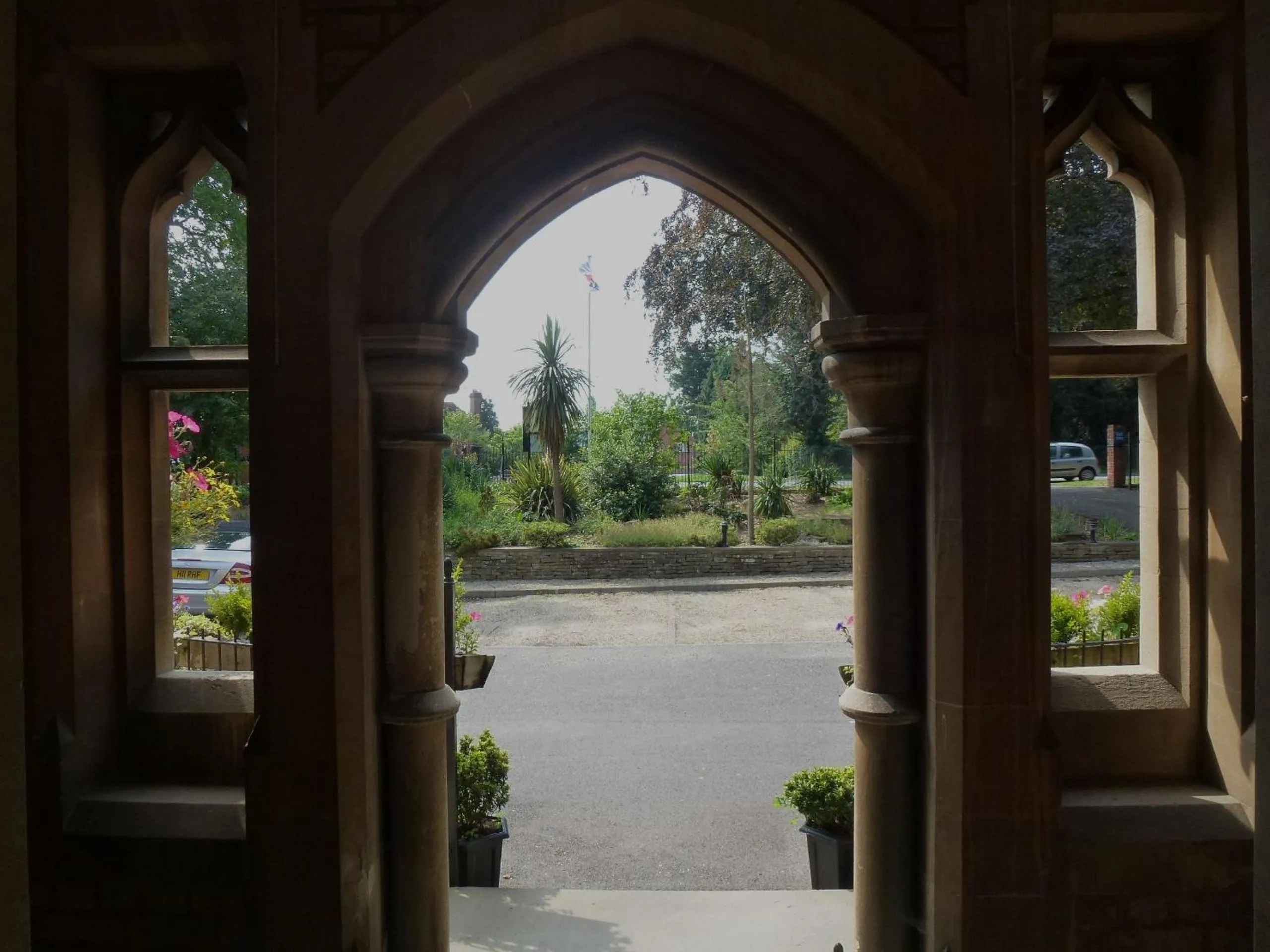 Facade/entrance in Beech House Hotel