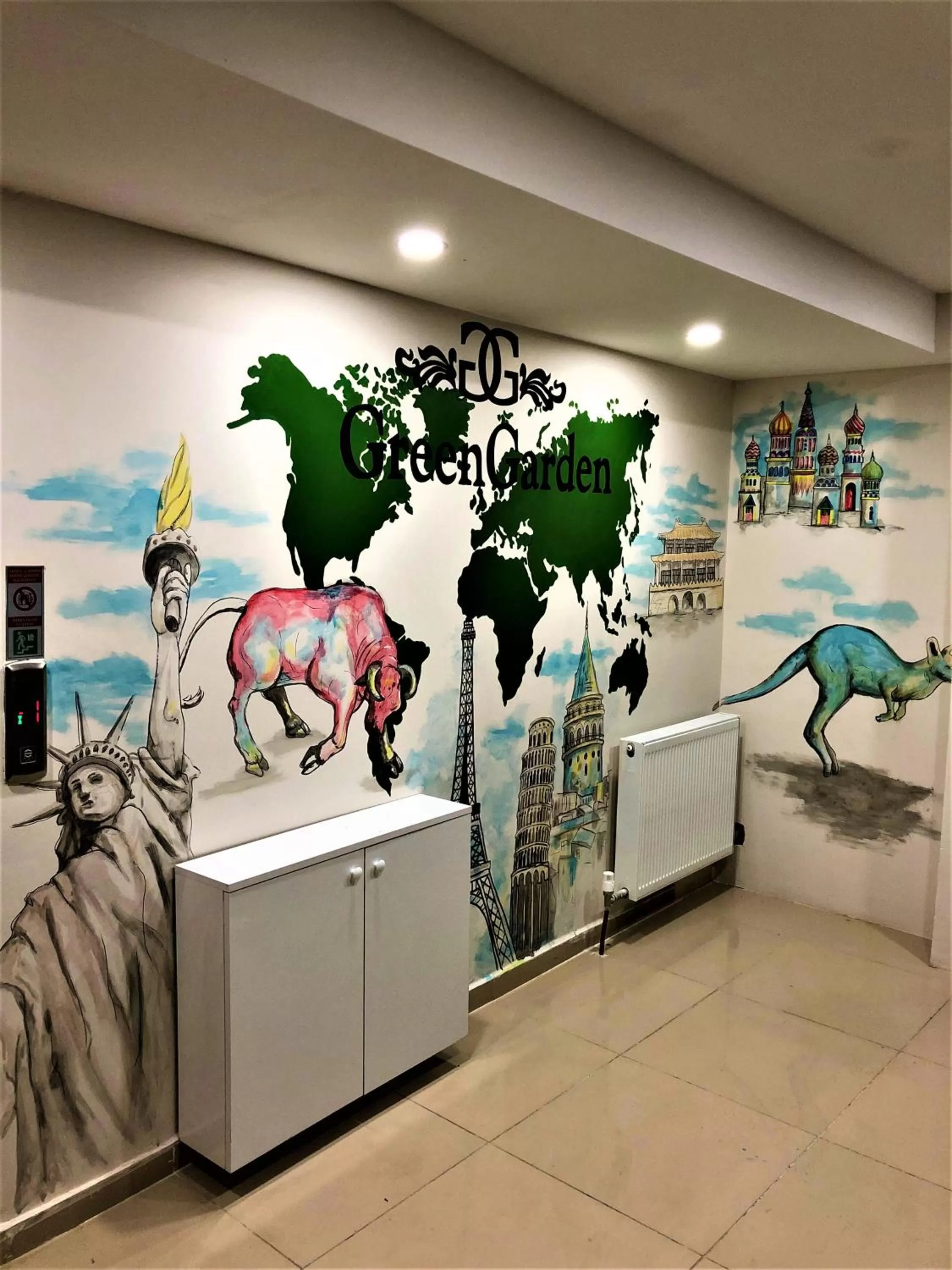 Landmark view in Green Garden Hotel