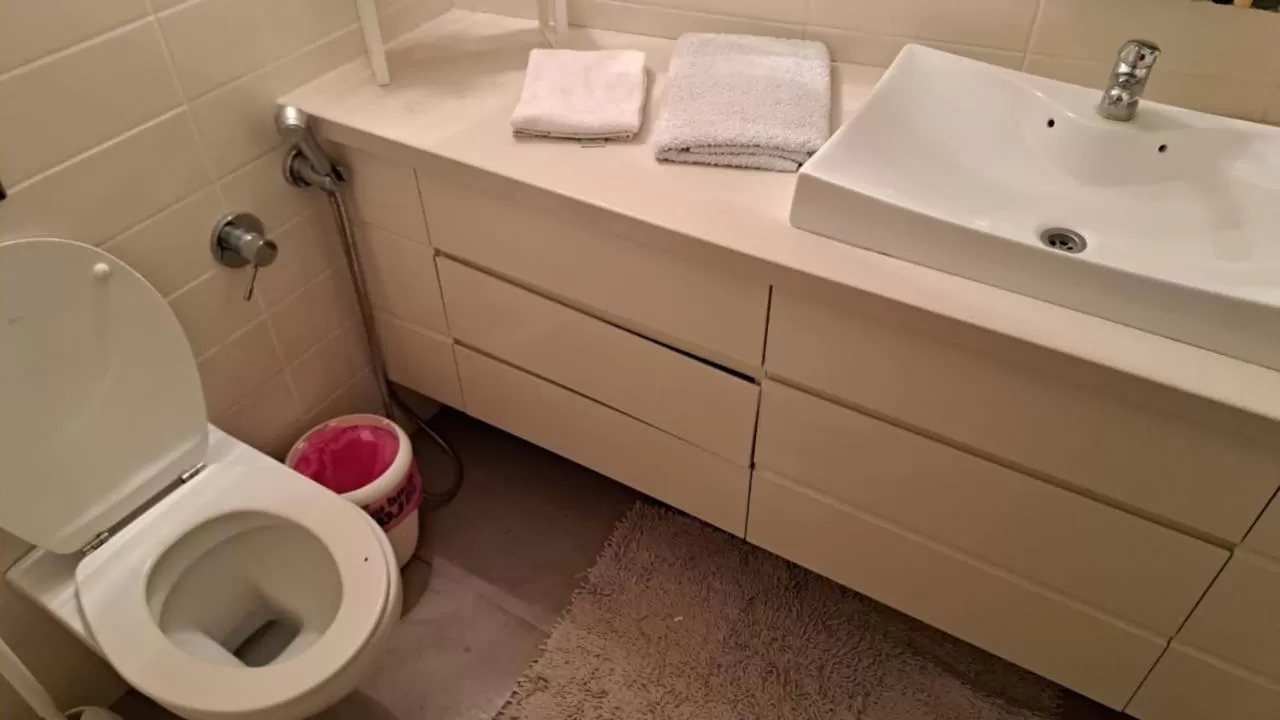 Bathroom in Raphael Apartments